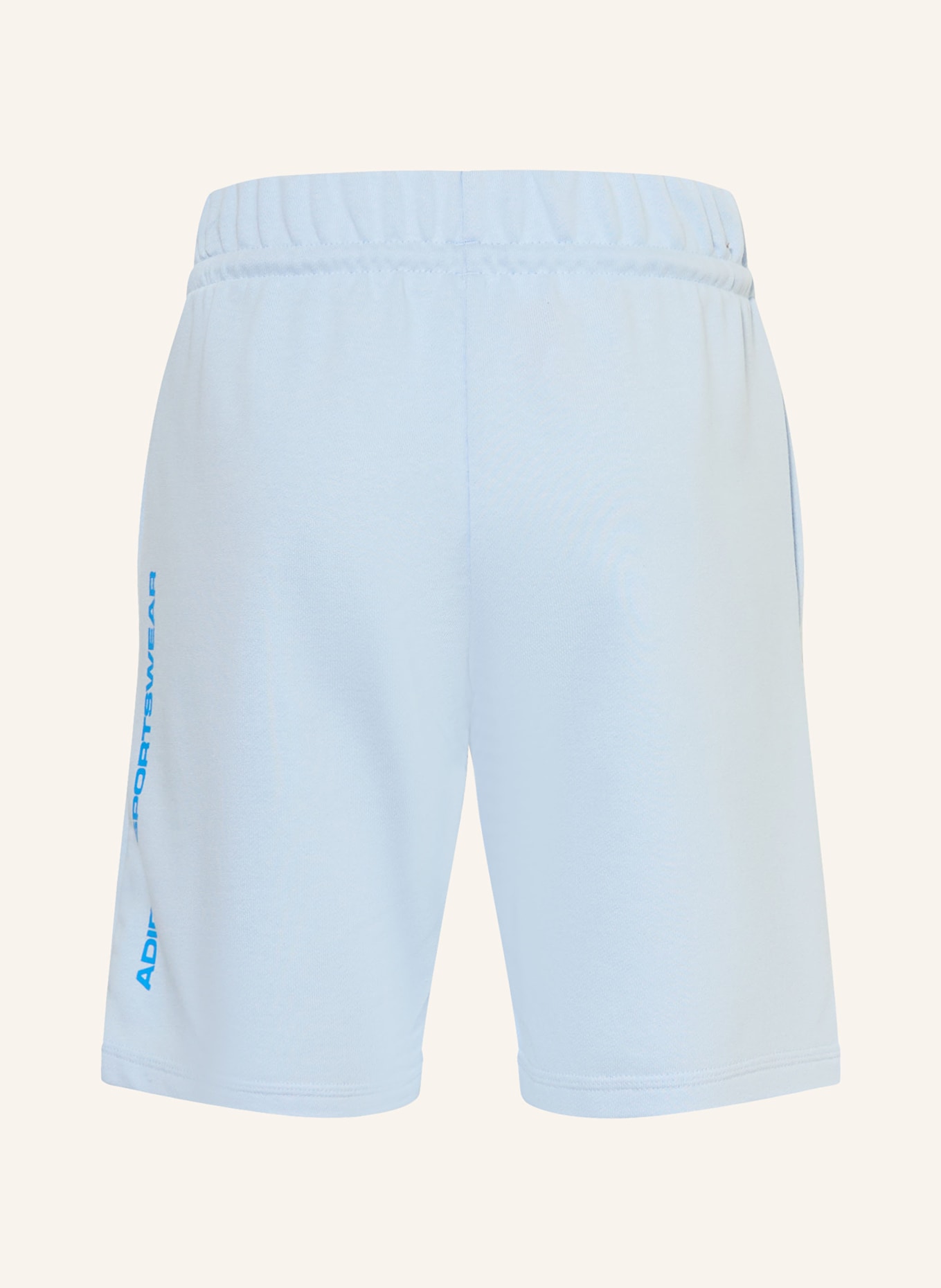 adidas Sweatshorts: HELLBLAU / BLAU