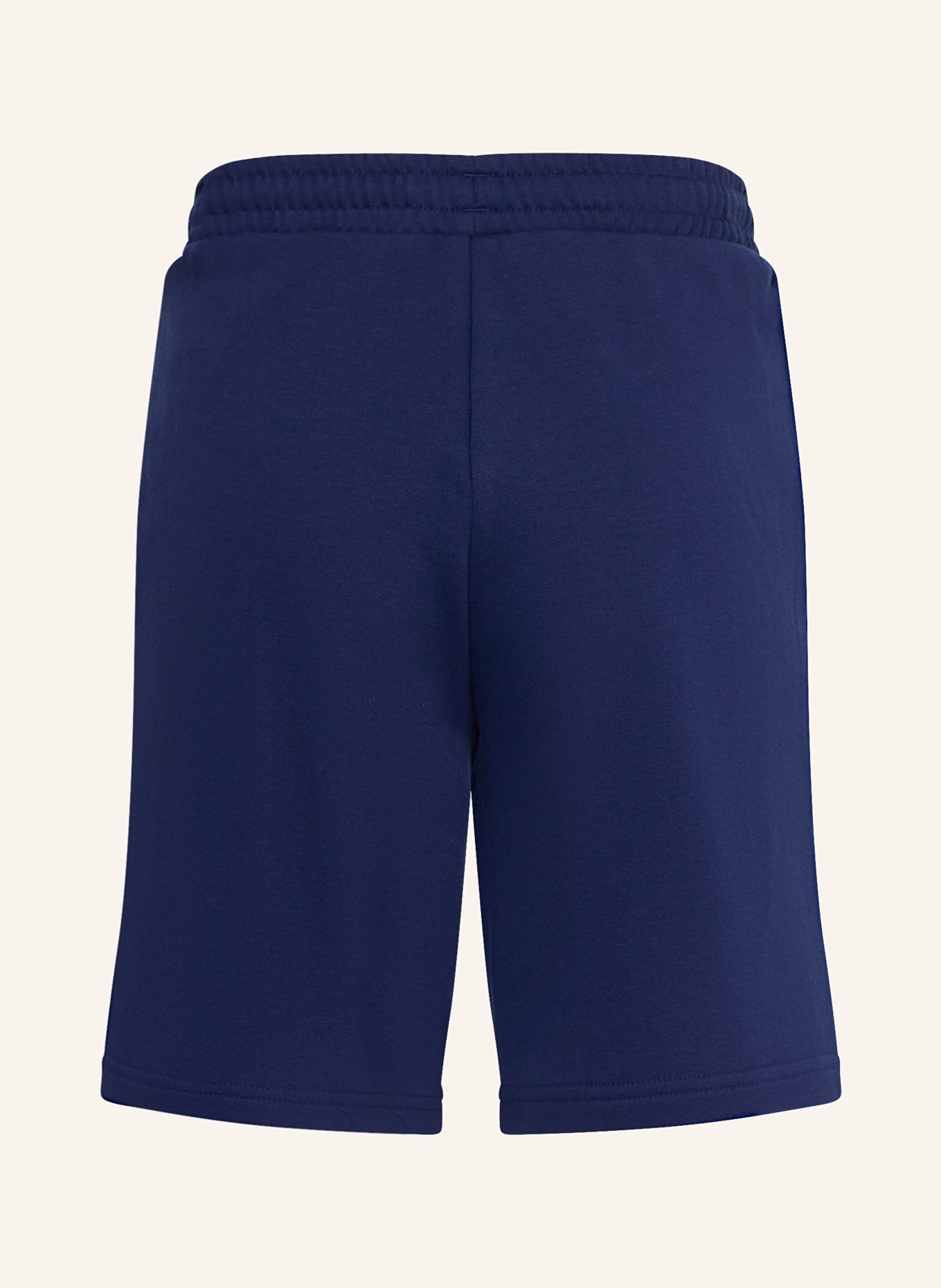 adidas Sweatshorts: DUNKELBLAU / CREME