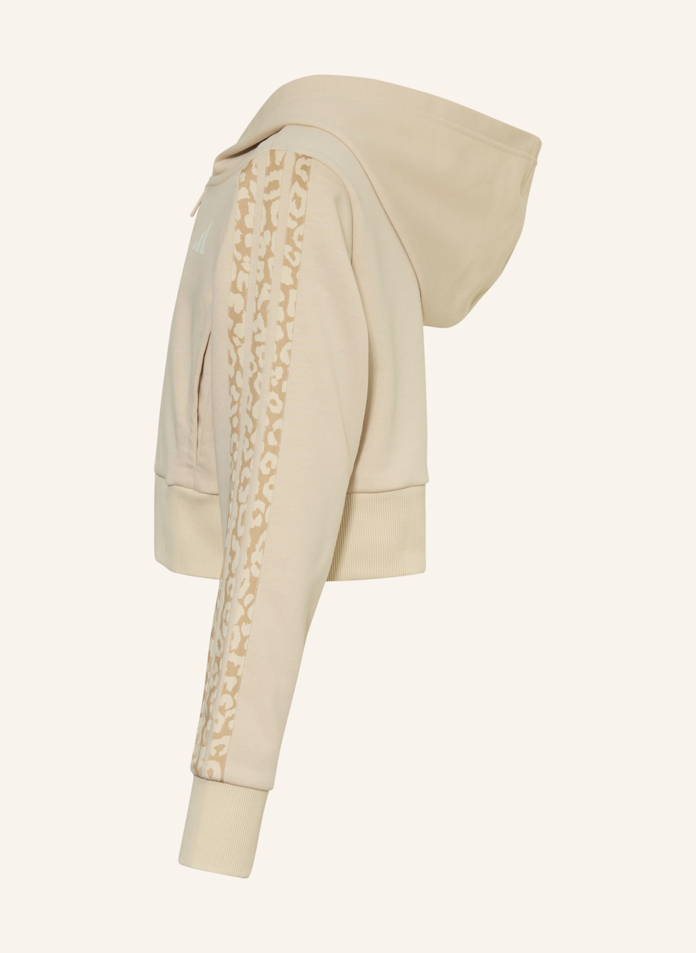 adidas sweat jacket: CAMEL