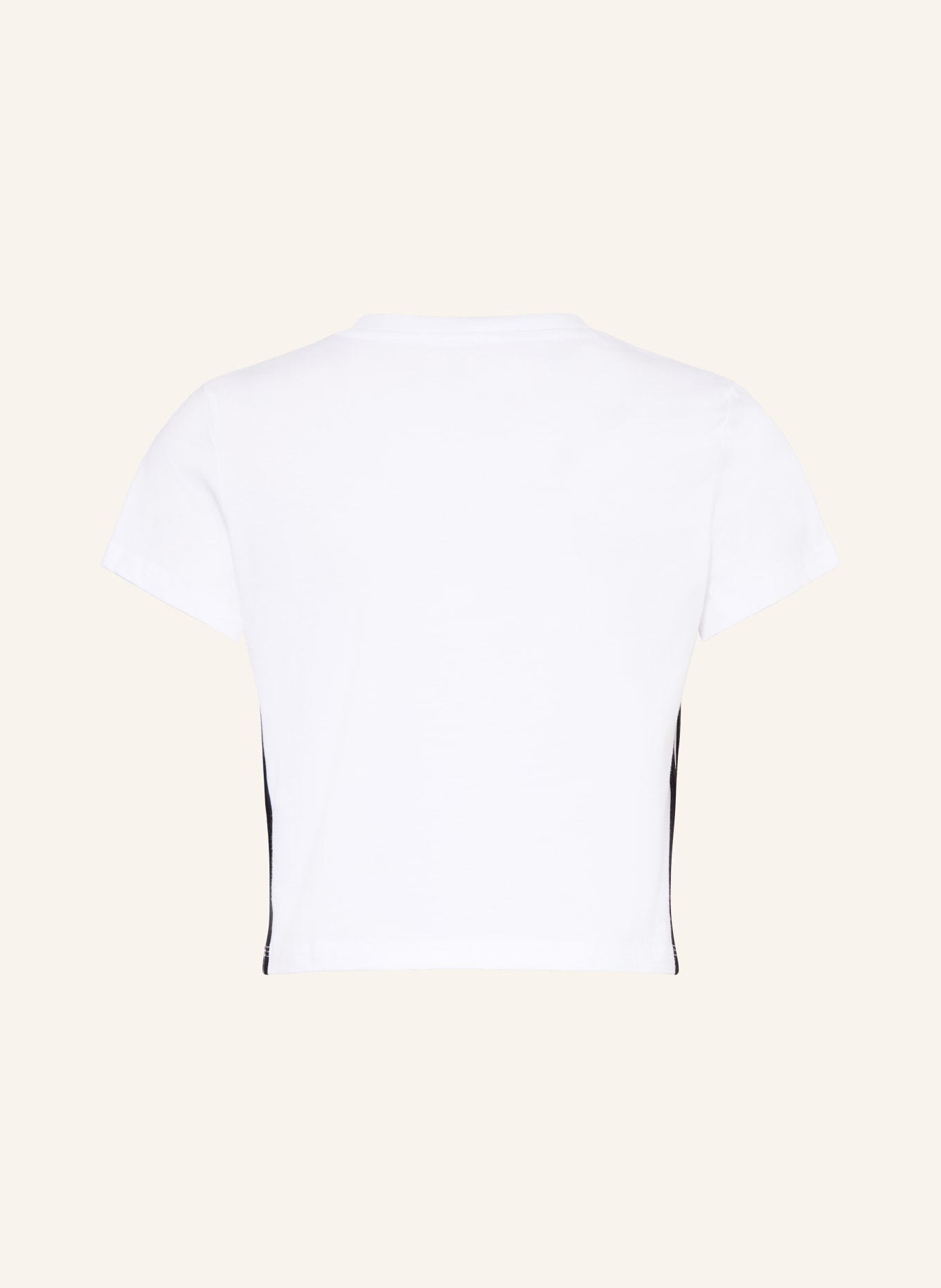 adidas ESSENTIALS T-shirt: WHITE / BLACK
