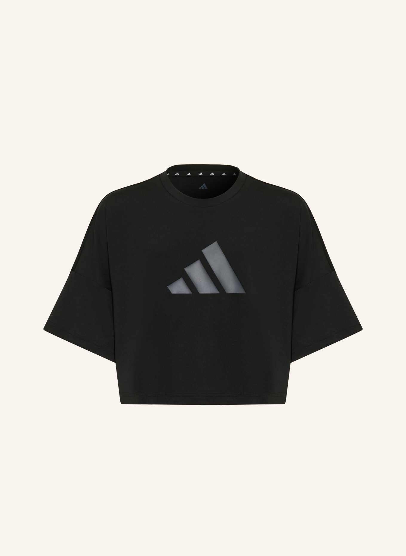 adidas Oversized-Shirt FUTURE ICONS: SCHWARZ / GRAU
