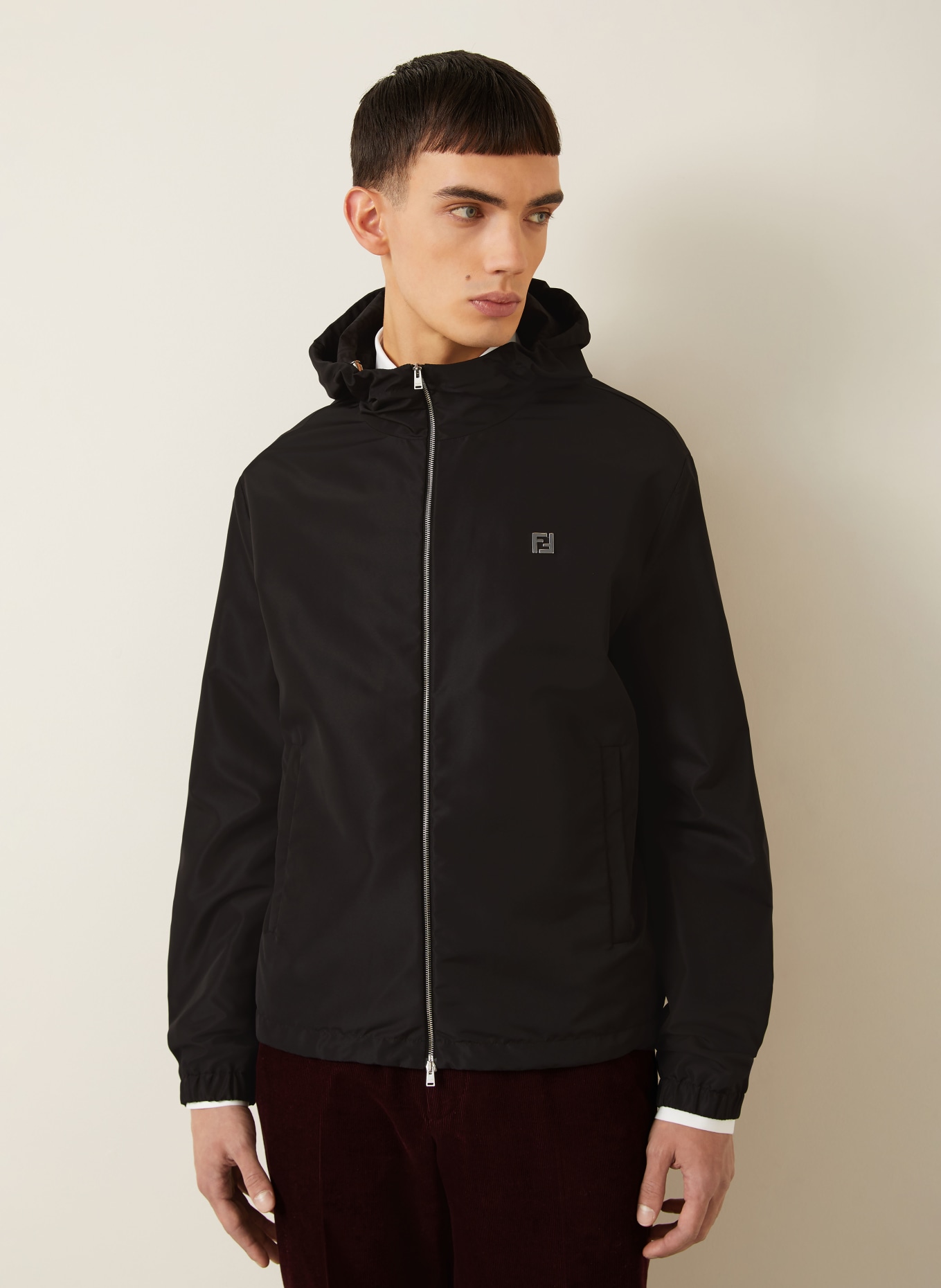 FENDI bunda: ČERNÁ