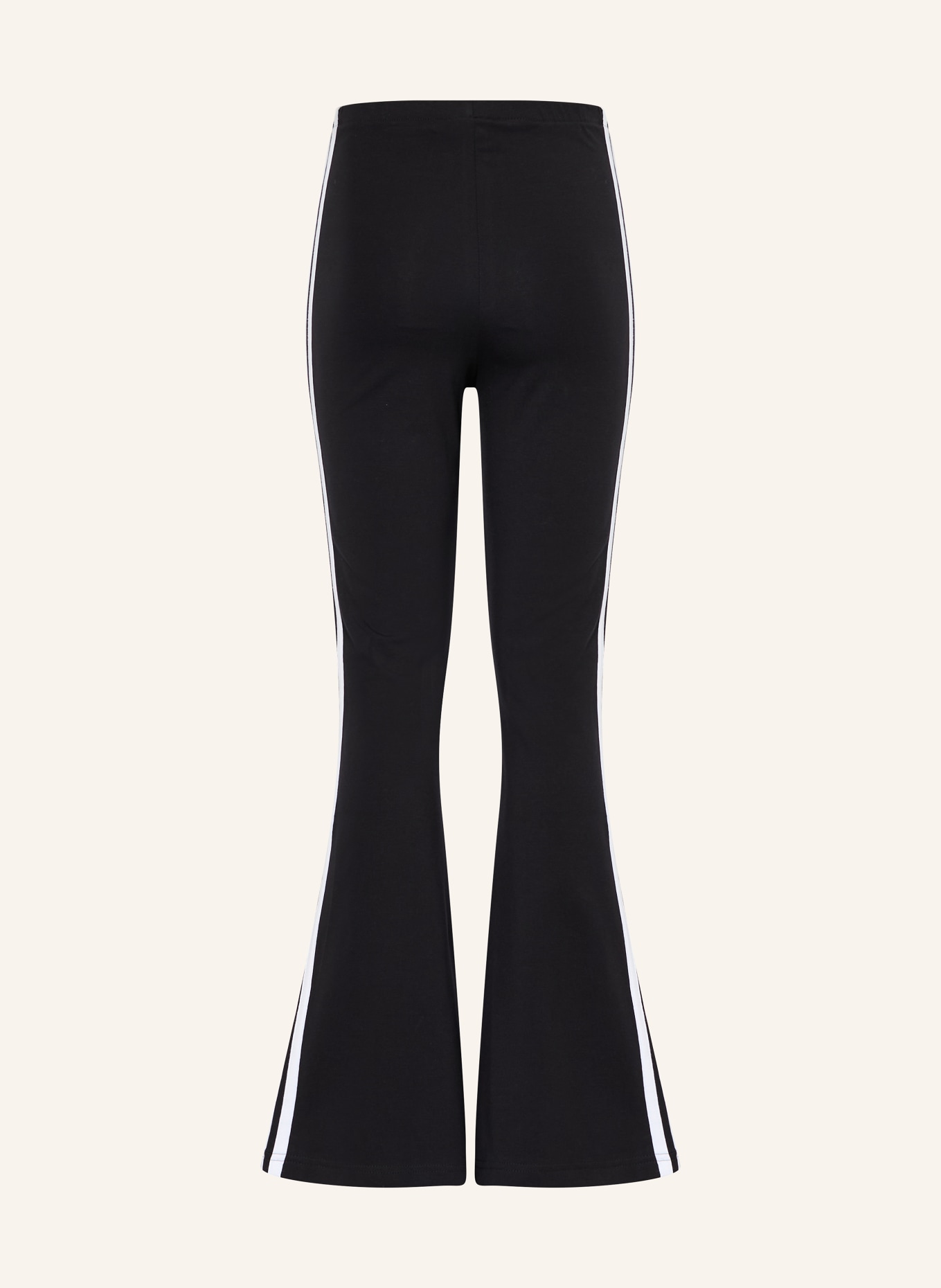 adidas Originals Leggings FLARED: SCHWARZ / WEISS