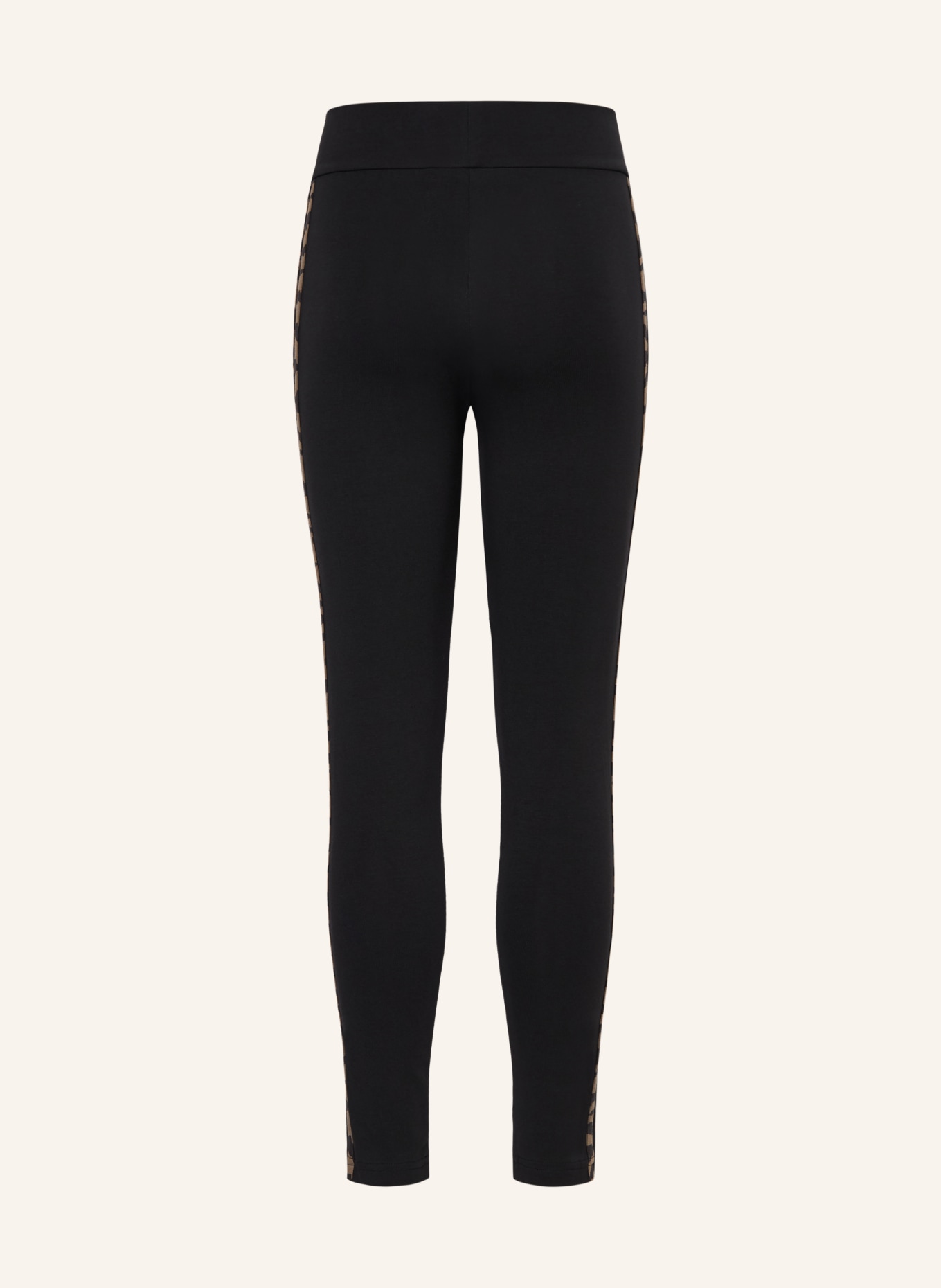 adidas Originals Leggings 3-STREIFEN: SCHWARZ / BEIGE