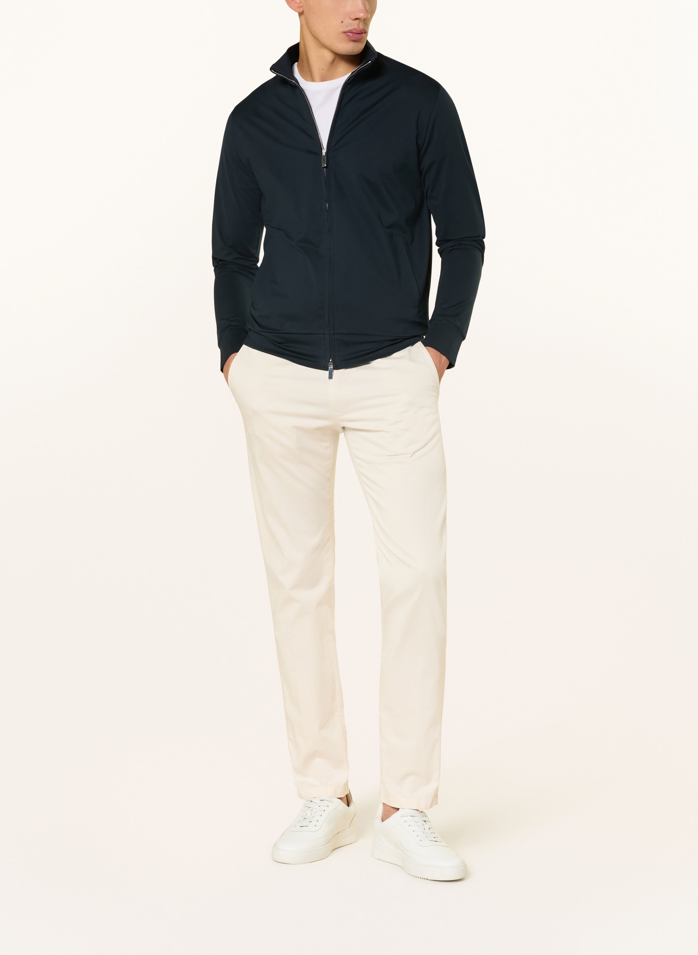 Stefan Brandt jersey jacket: DARK BLUE