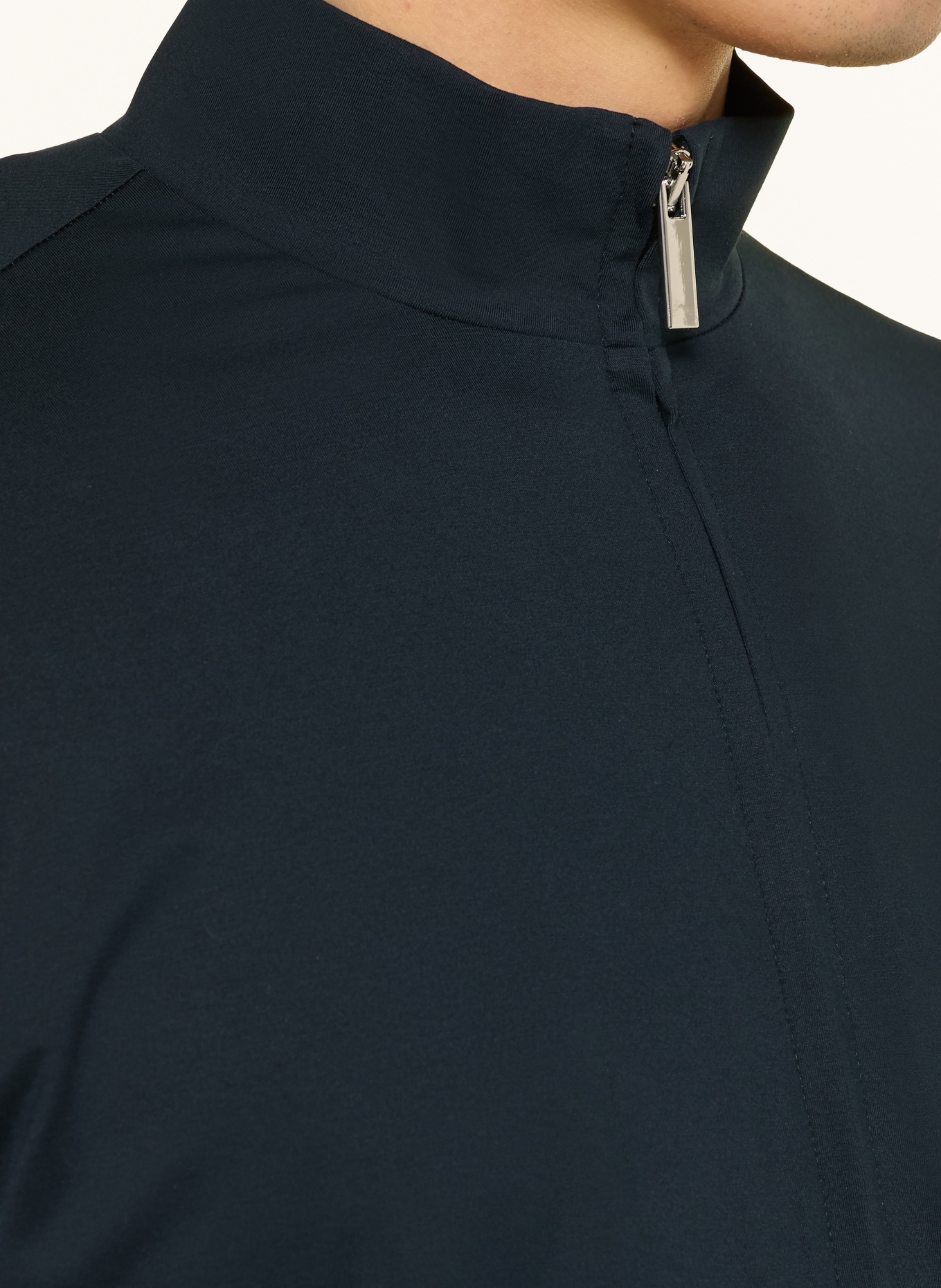 Stefan Brandt jersey jacket: DARK BLUE