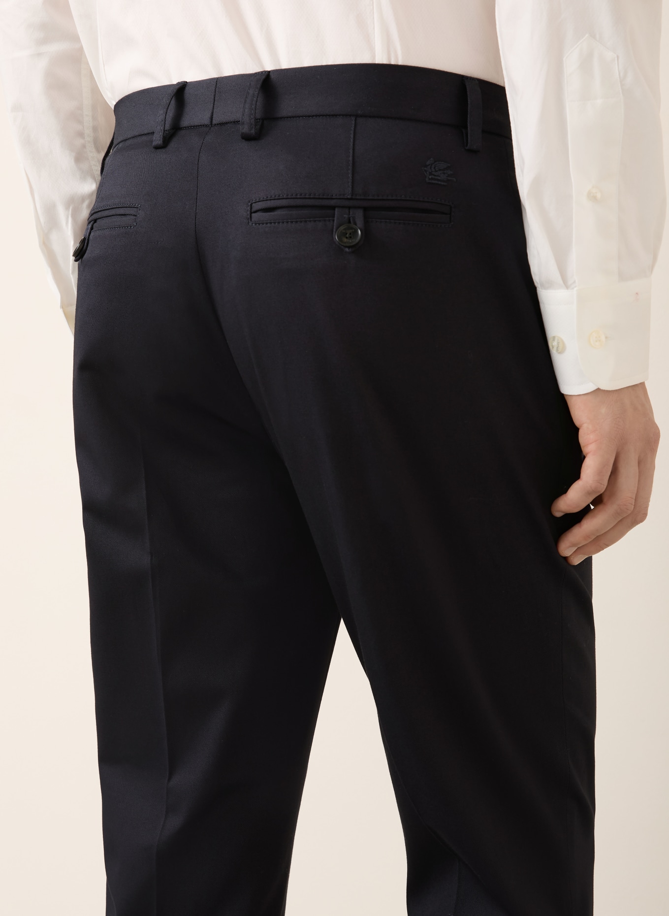 ETRO Chino Slim Fit: DUNKELBLAU