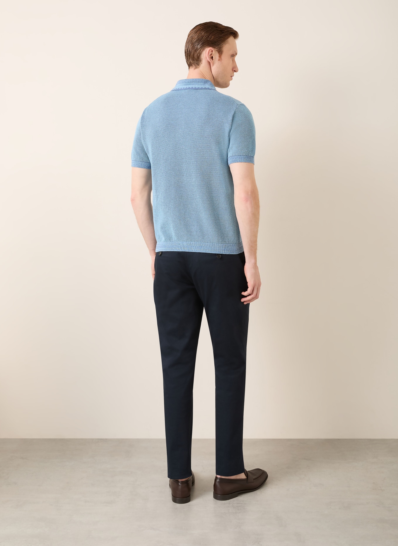 ETRO Polo en maille: BLEU