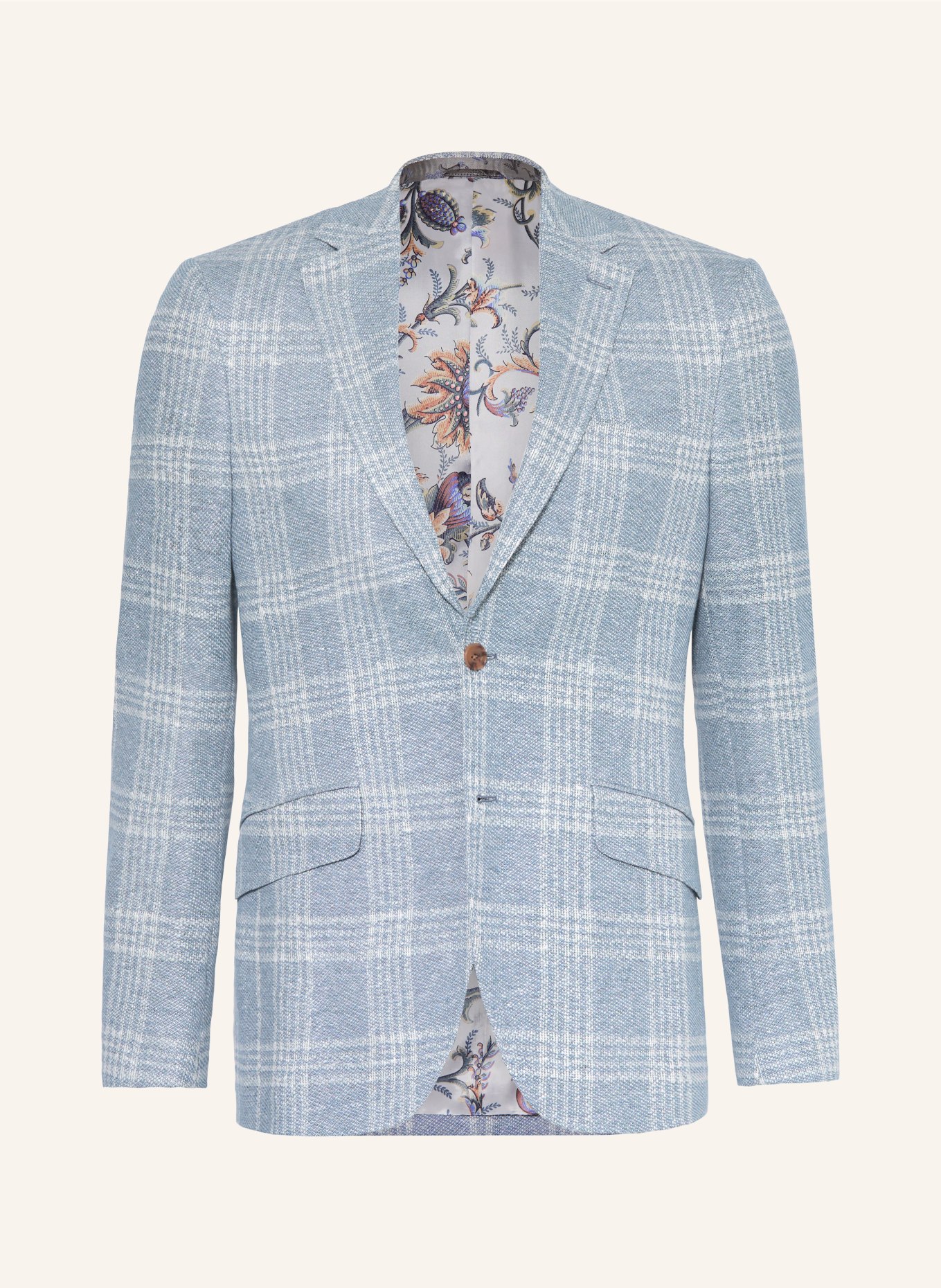 ETRO Veste coupe extra slim: BLEU CLAIR / BLANC