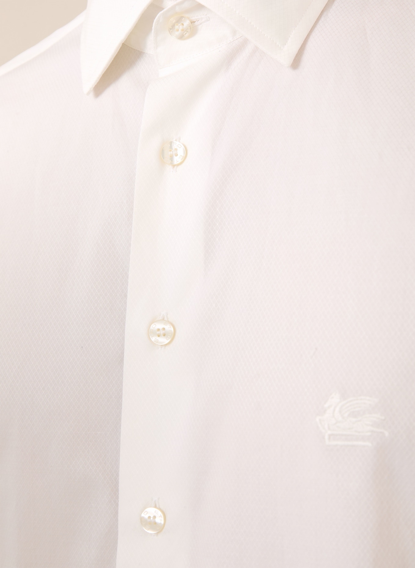 ETRO Koszula Regular Fit: BIAŁY