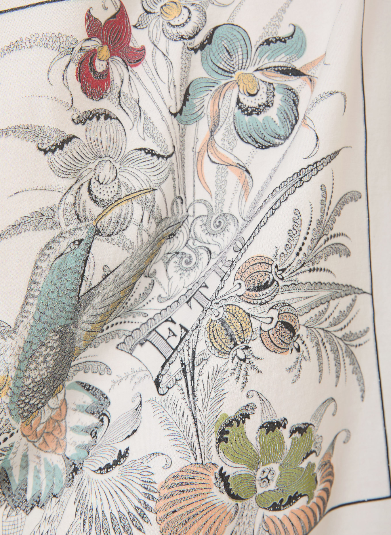 ETRO koszulka: BIAŁY / PETROL