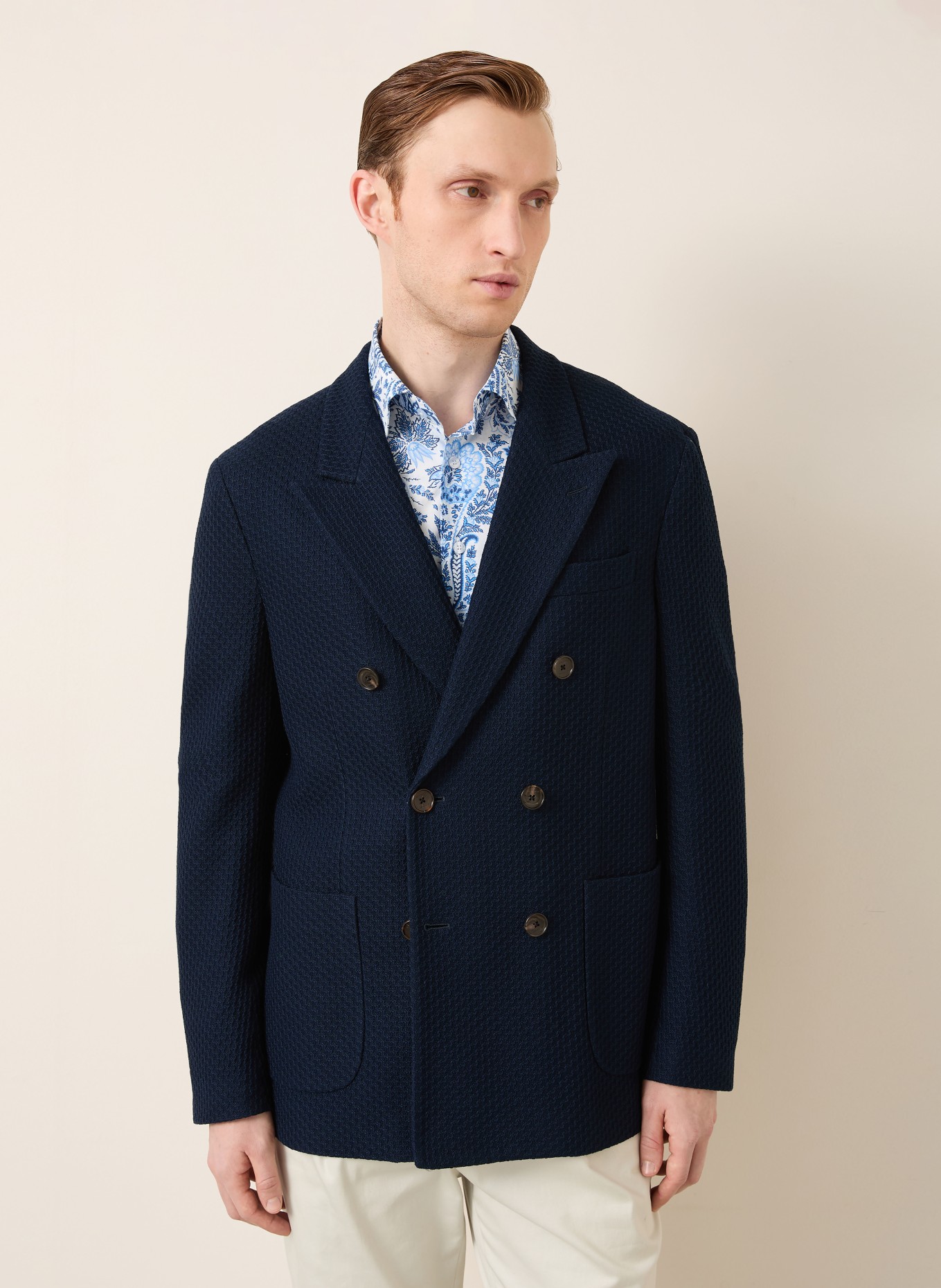 ETRO Sakko Regular Fit: DUNKELBLAU