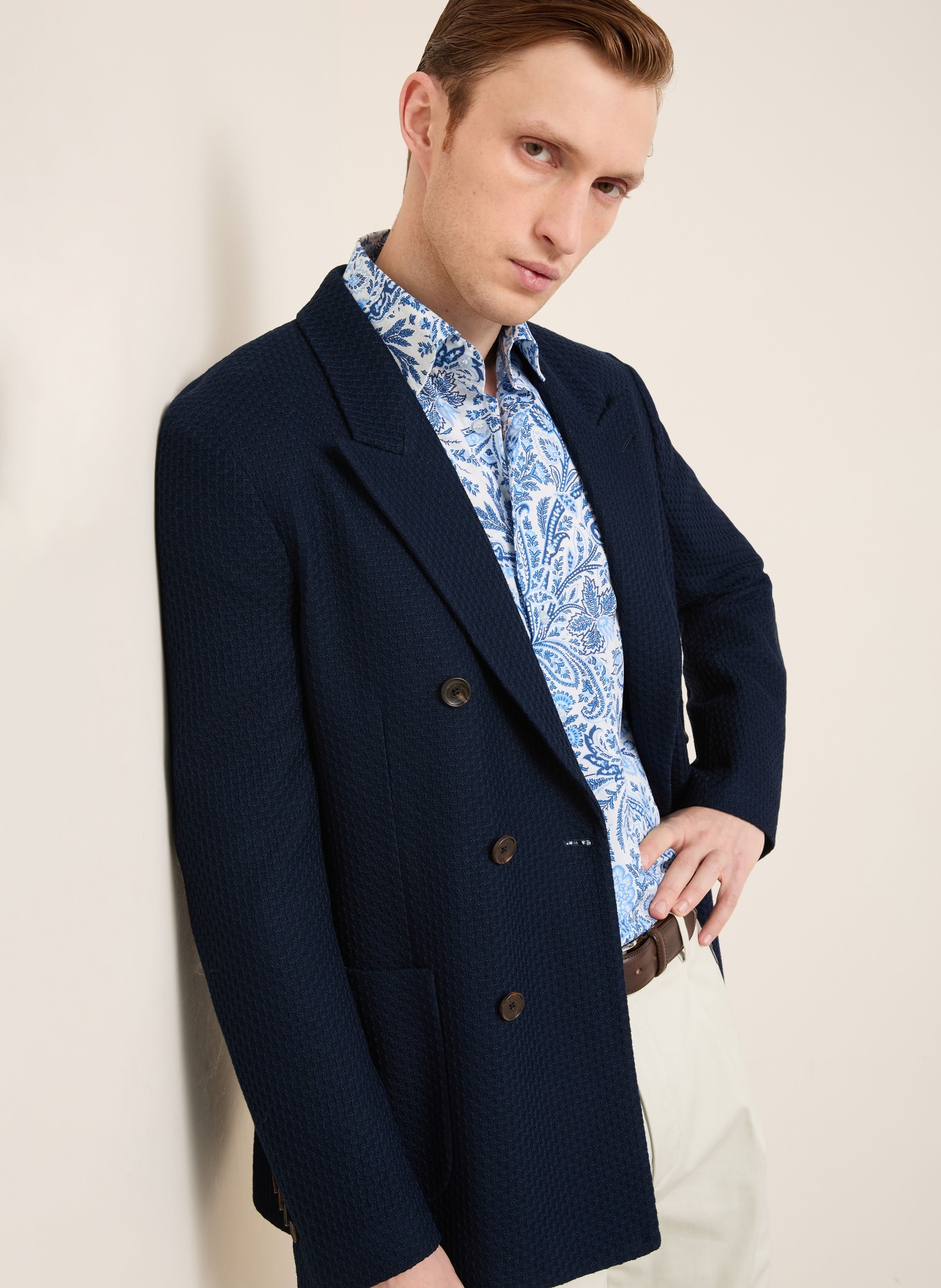 ETRO Sakko Regular Fit: DUNKELBLAU