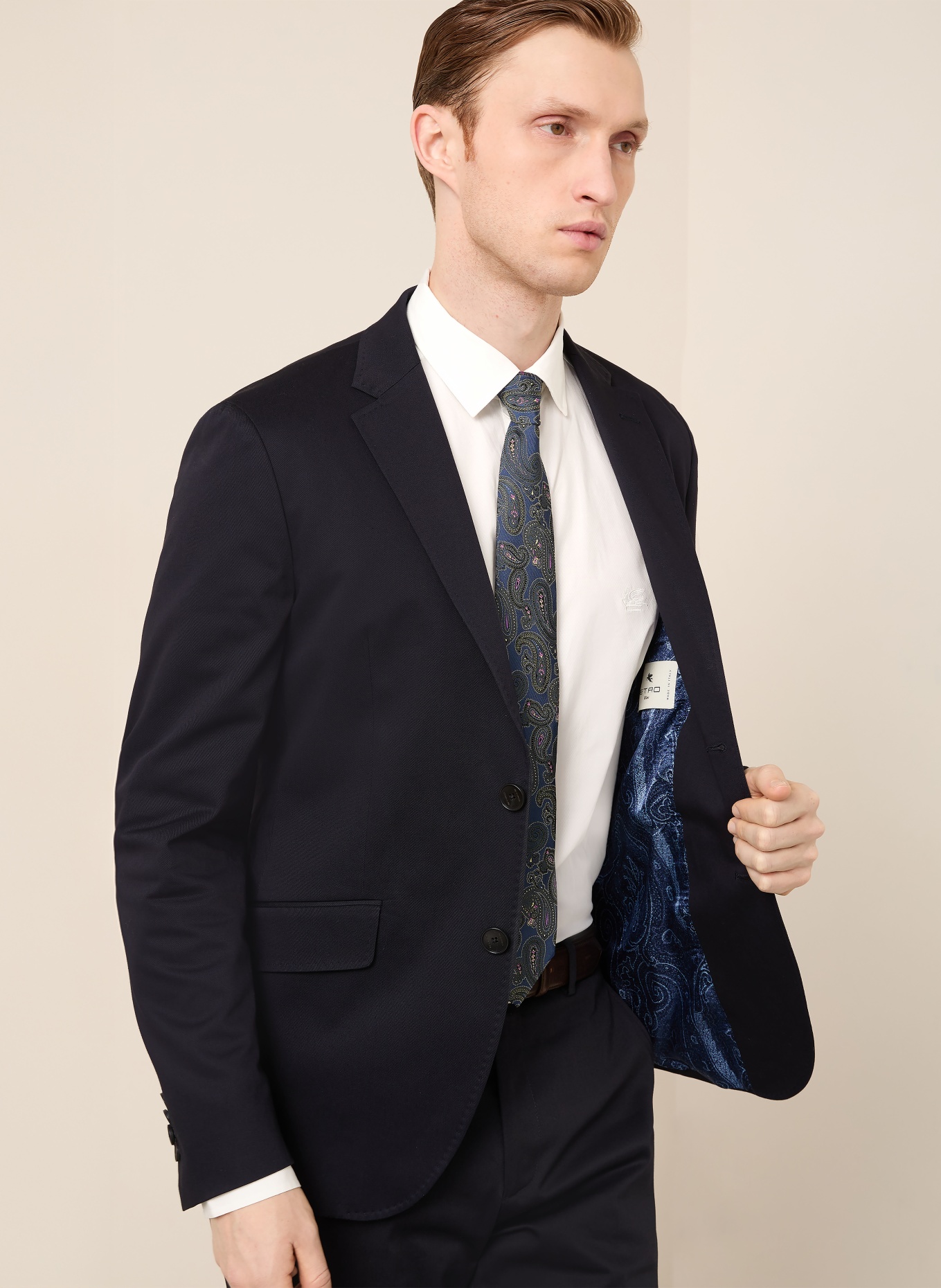 ETRO Sakko Extra Slim Fit: DUNKELBLAU