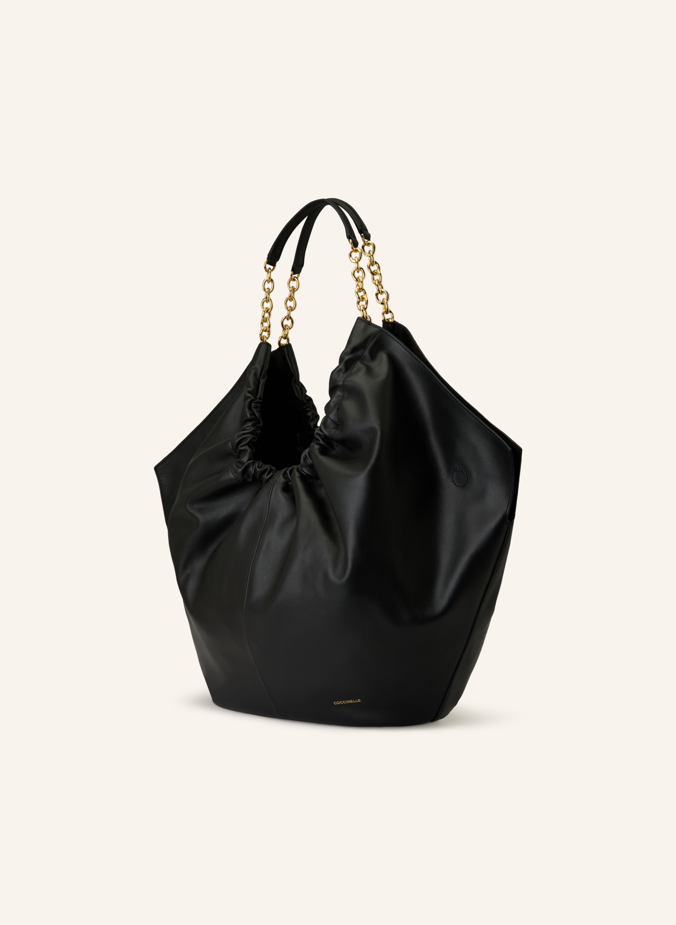 COCCINELLE Shopper SMASH: BLACK / GOLD