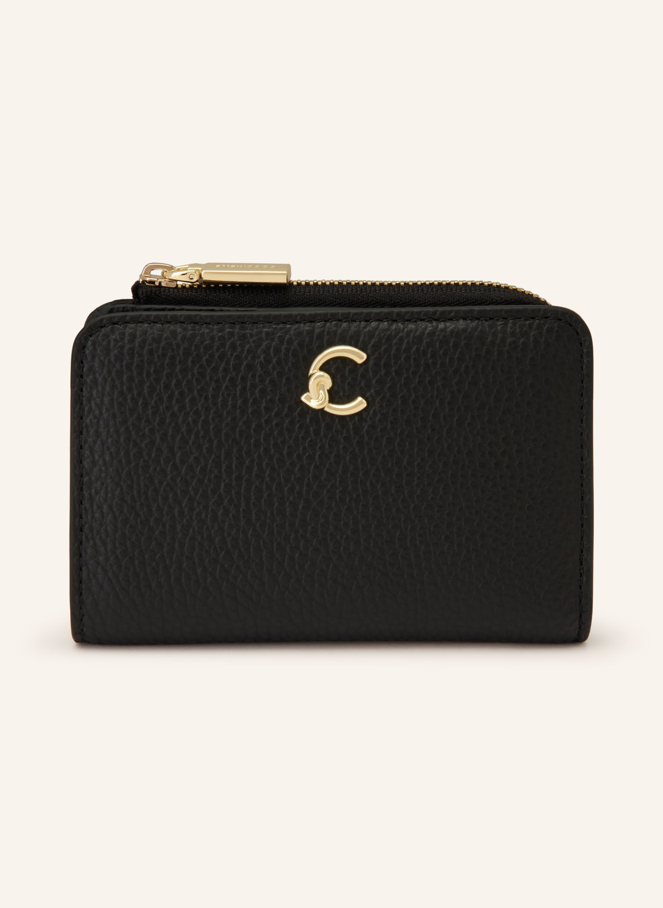 COCCINELLE portfel: CZARNY