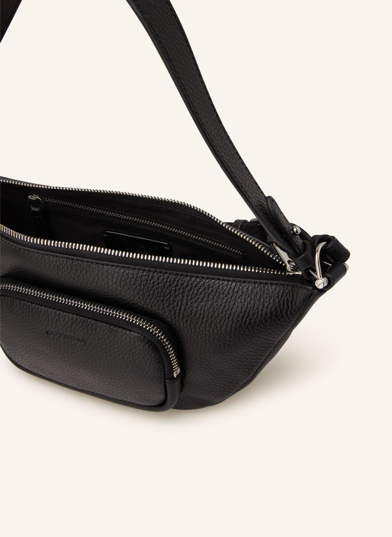 COCCINELLE Umhängetasche: SCHWARZ