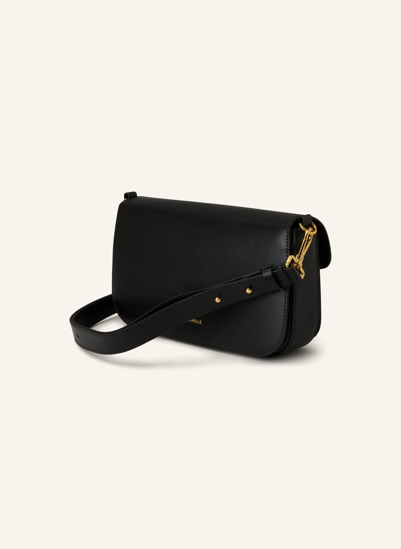 COCCINELLE shoulder bag: BLACK / GOLD