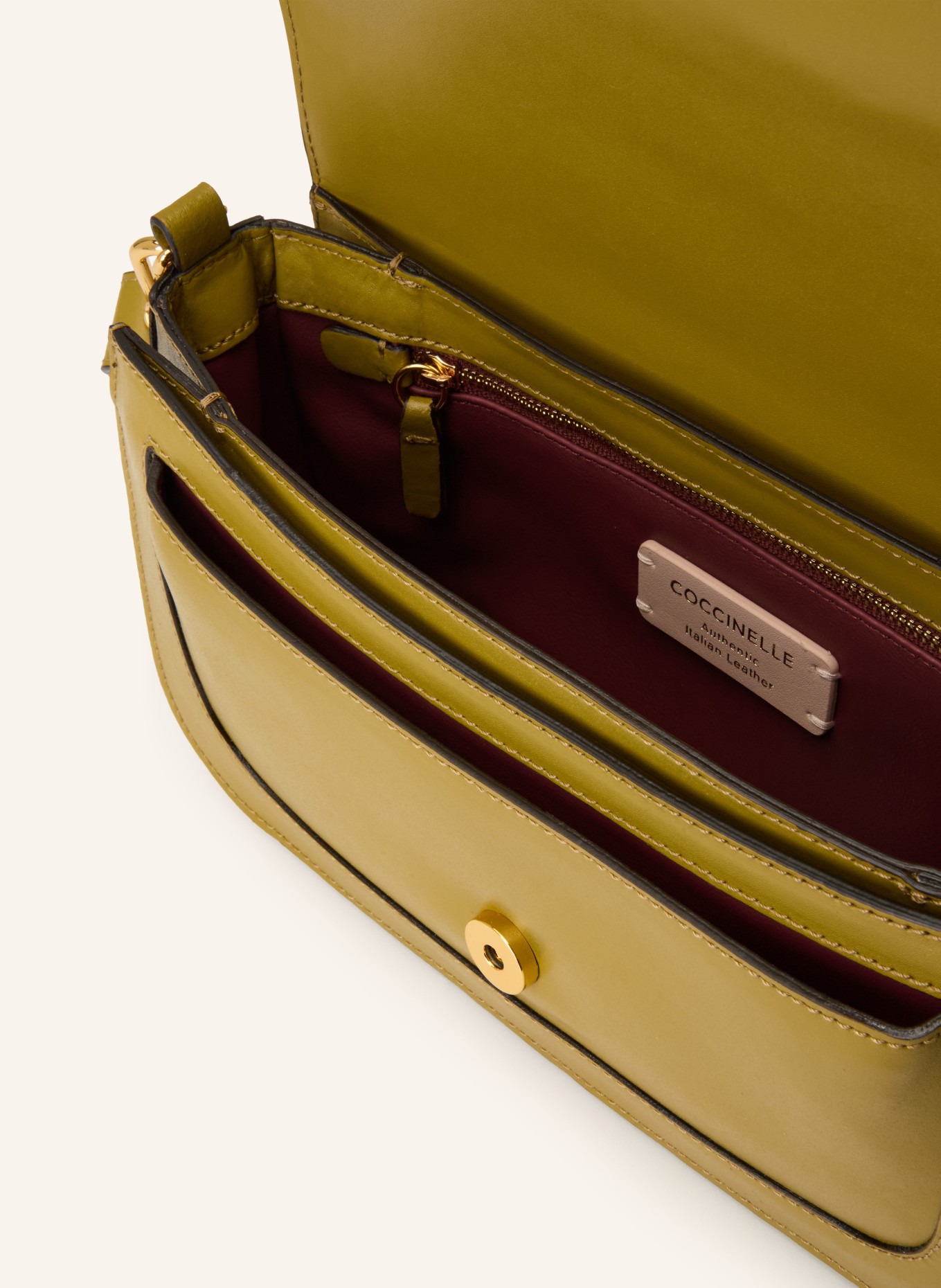 COCCINELLE shoulder bag: OLIVE