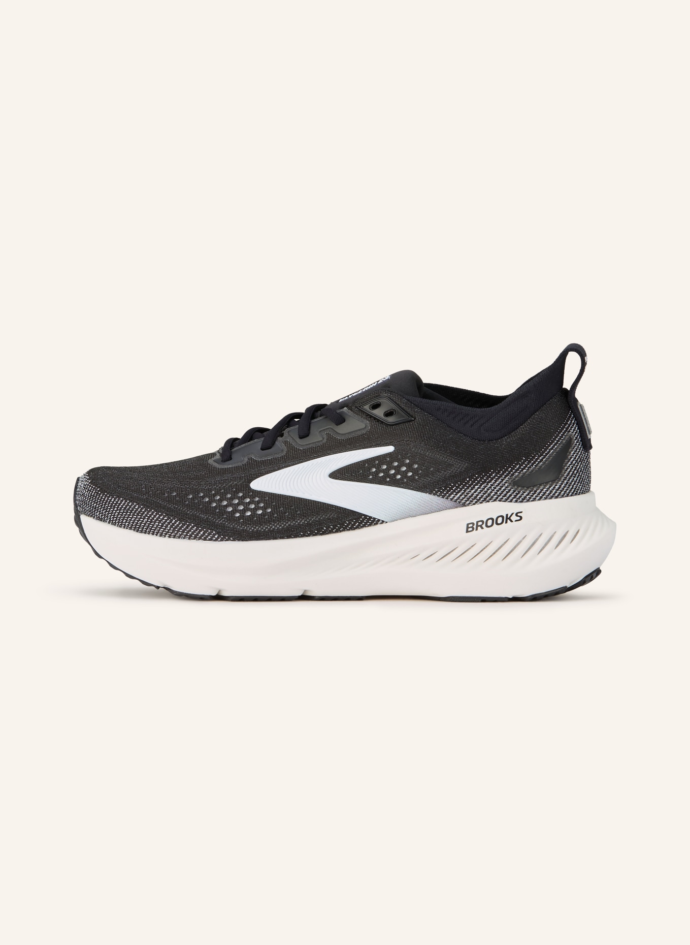 BROOKS Laufschuhe GLYCERIN 23: SCHWARZ / HELLGRAU