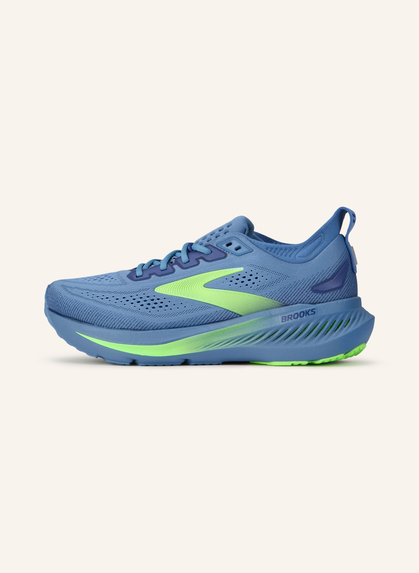 BROOKS Laufschuhe GLYCERIN 23: PETROL / NEONGRÜN