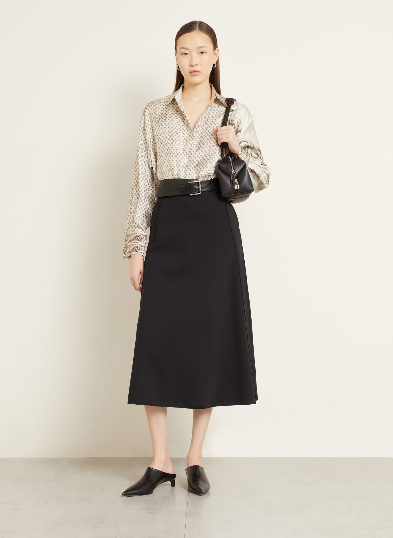 Max Mara Jupe MXPMACINA: NOIR