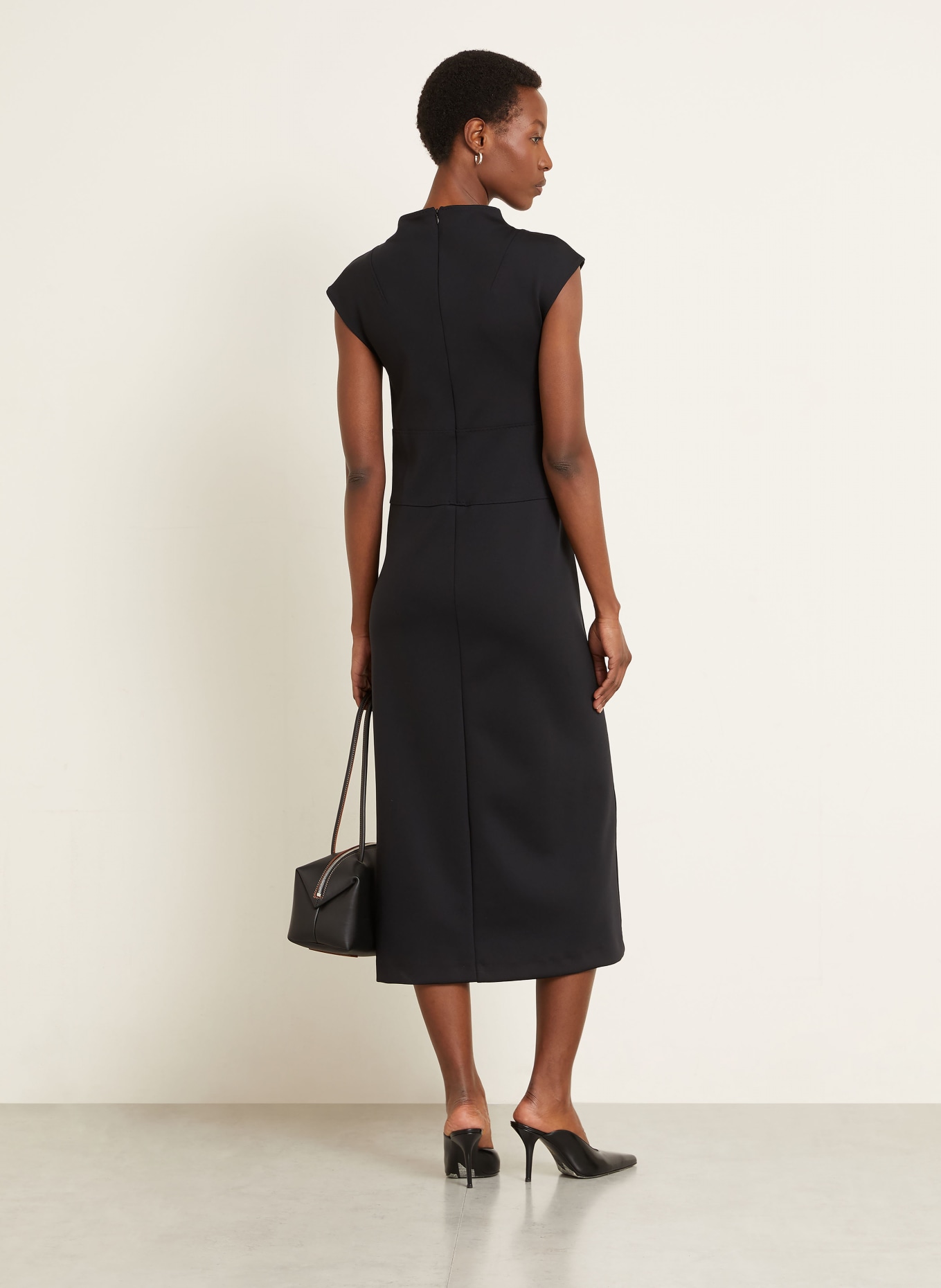 Max Mara FATTO dress: BLACK