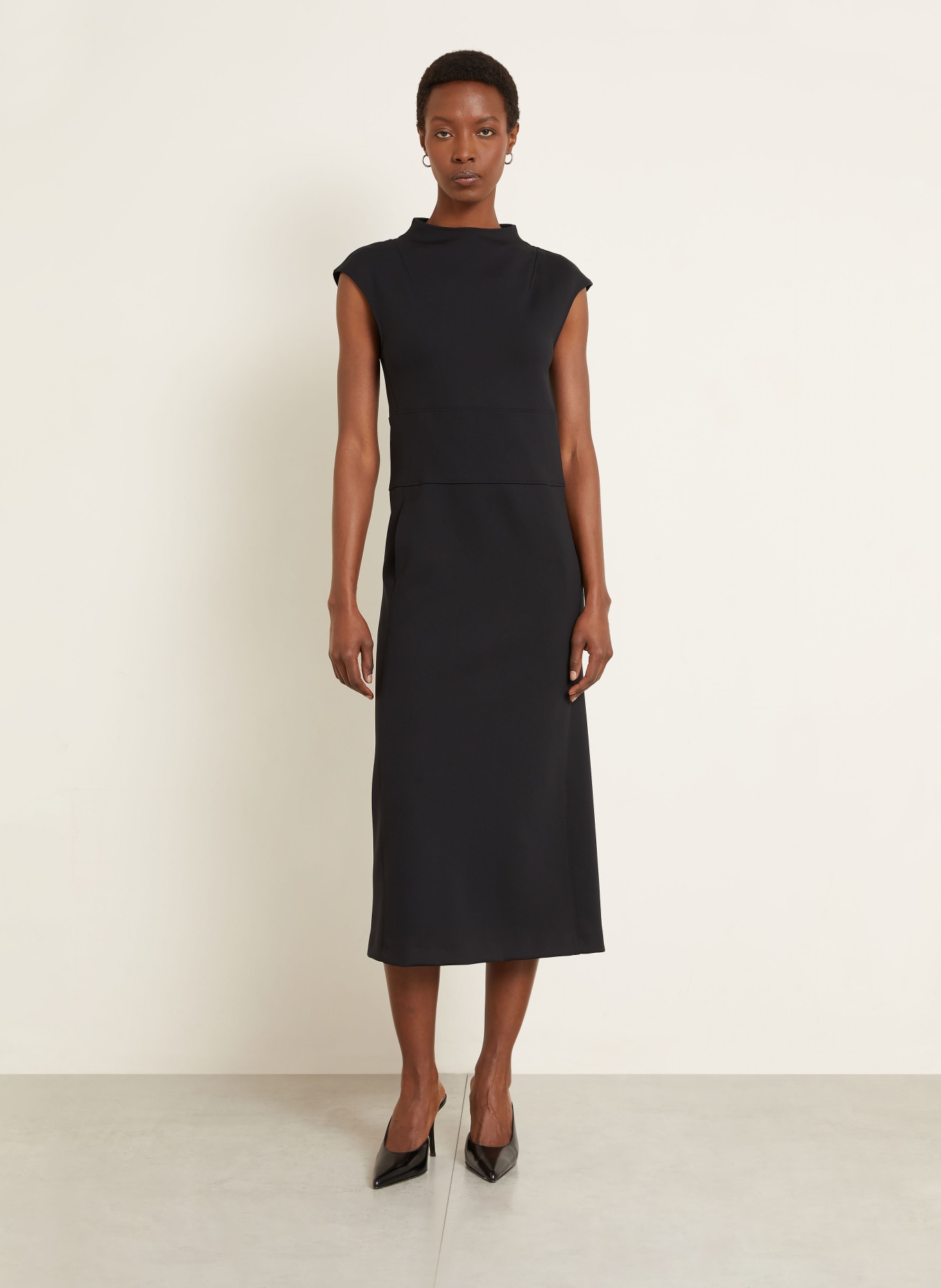 Max Mara FATTO dress: BLACK