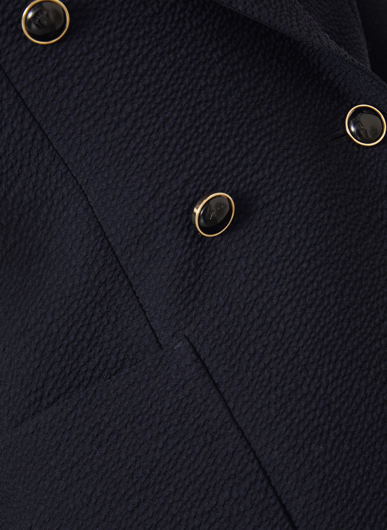 Max Mara RICETTA blazer: DARK BLUE