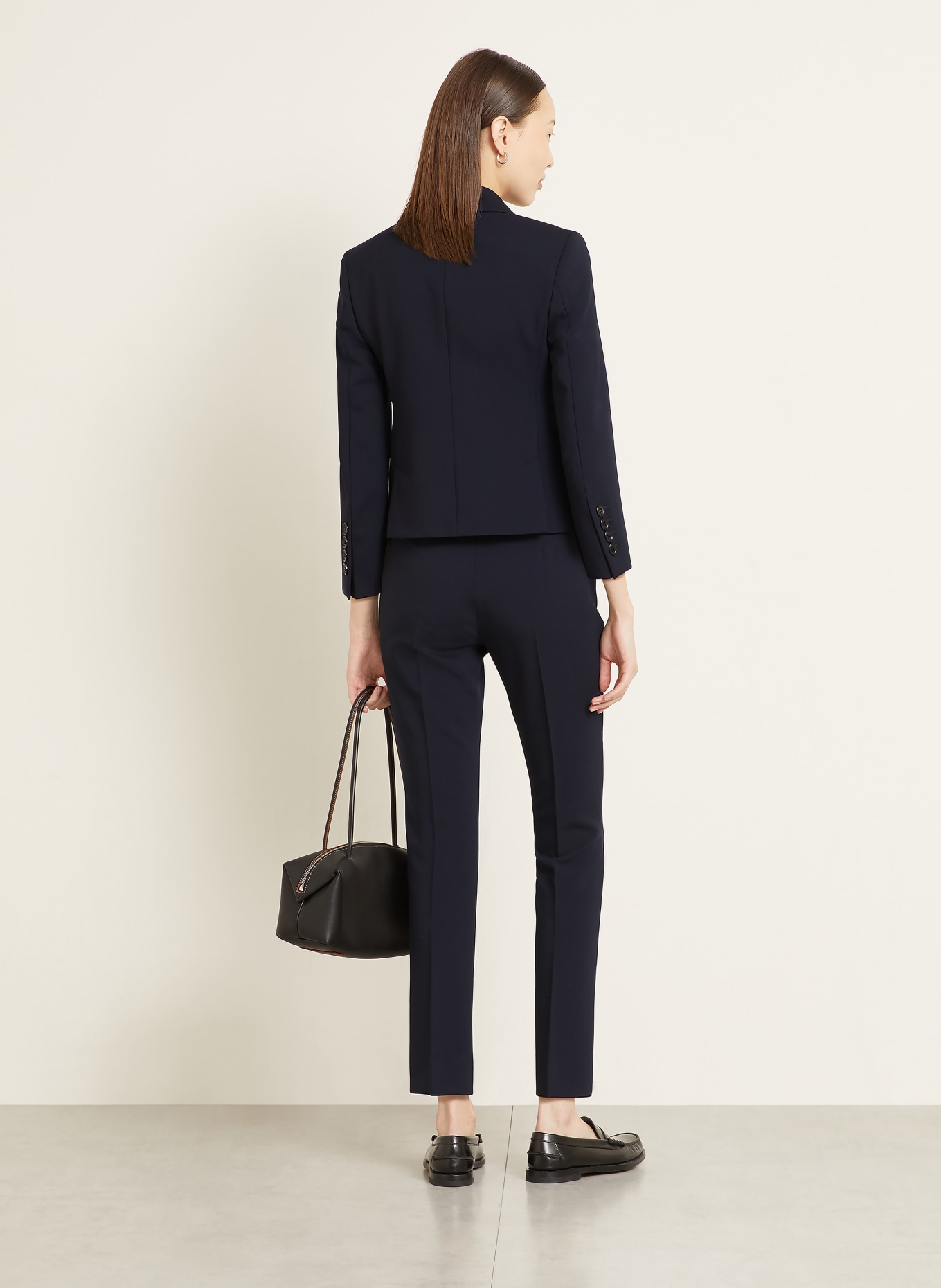 Max Mara Blazer DORICO mit 3/4-Arm: DUNKELBLAU