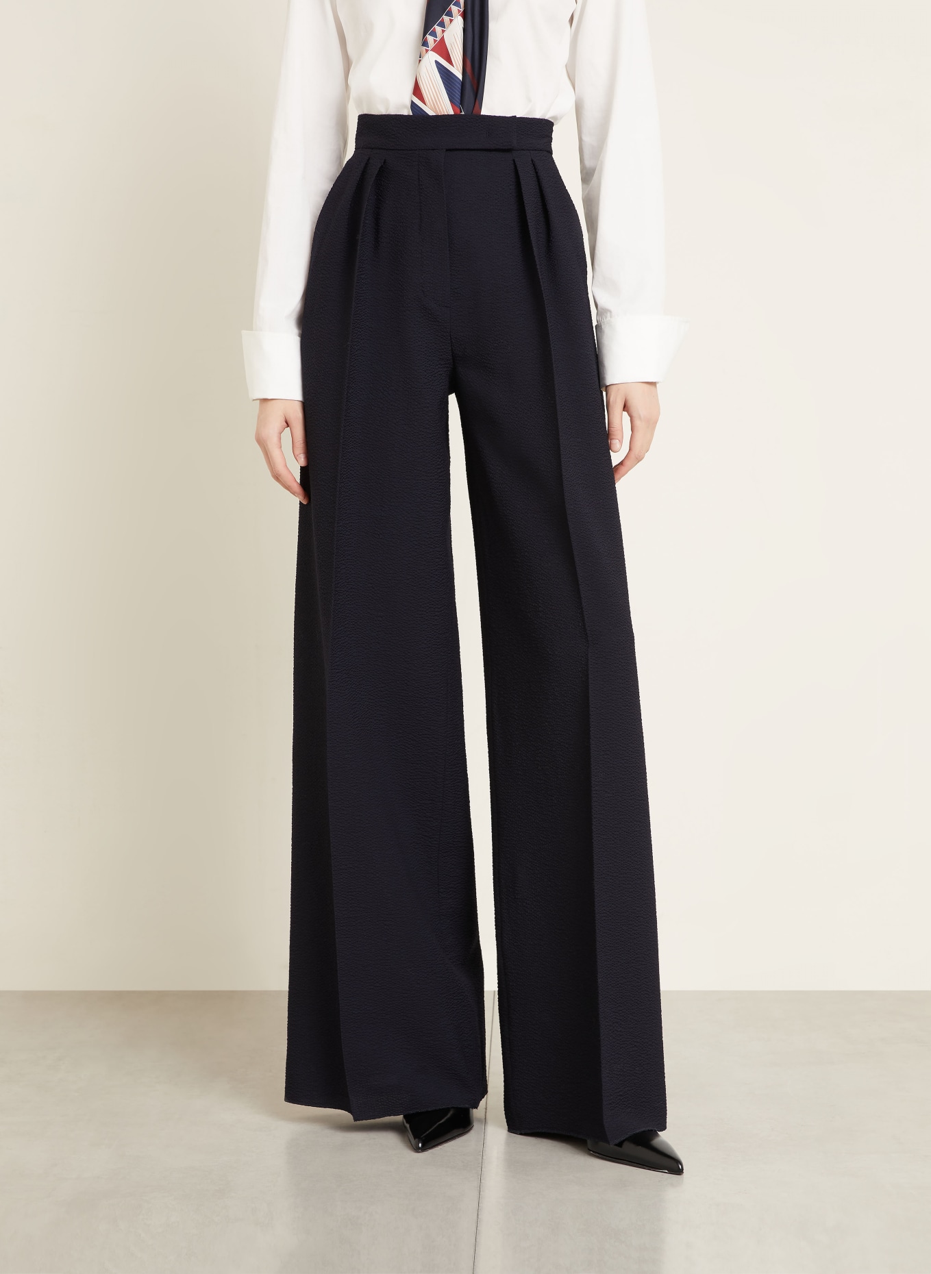 Max Mara Marlenehose MXMSECOLO: DUNKELBLAU