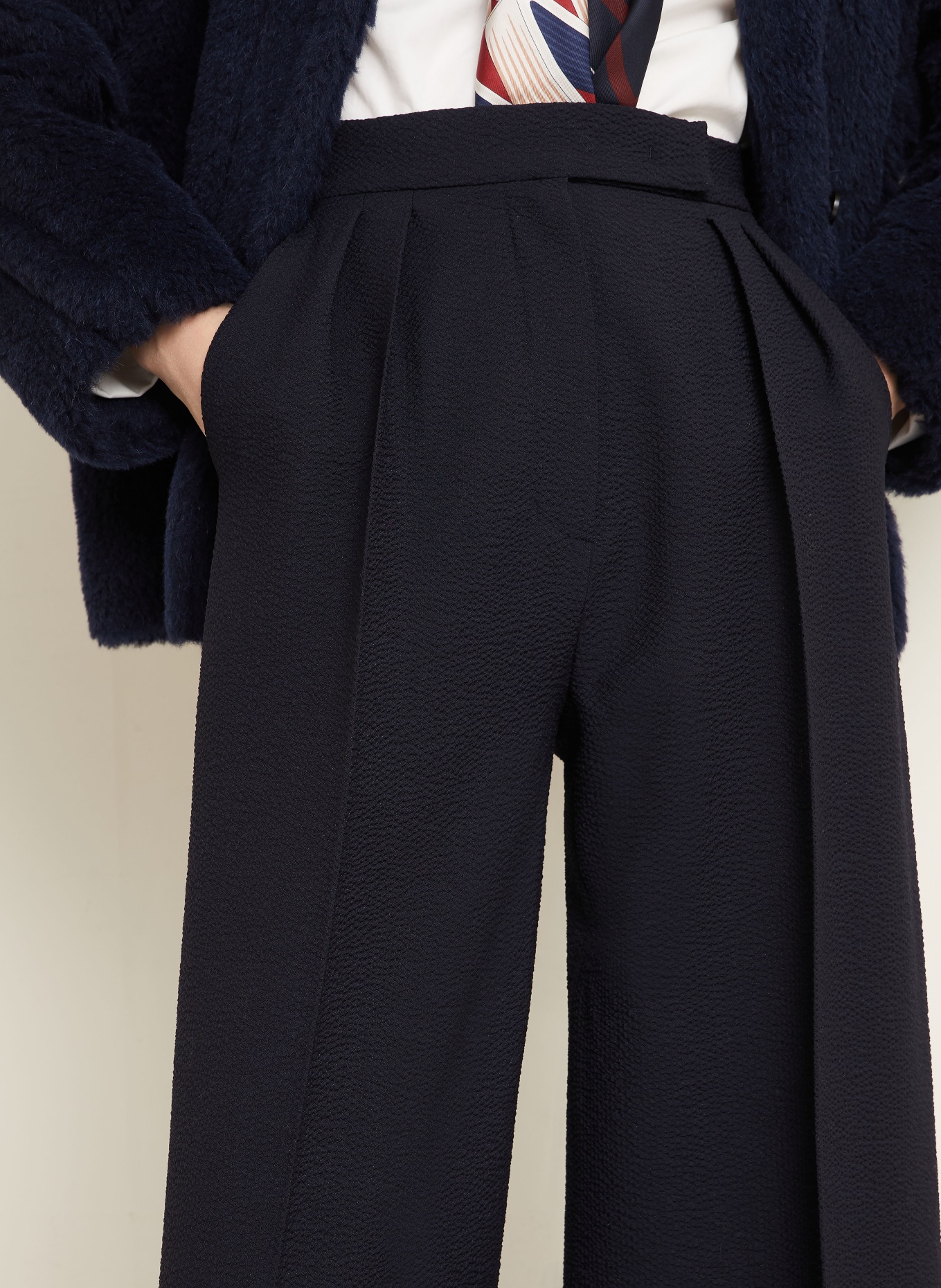 Max Mara Marlenehose MXMSECOLO: DUNKELBLAU