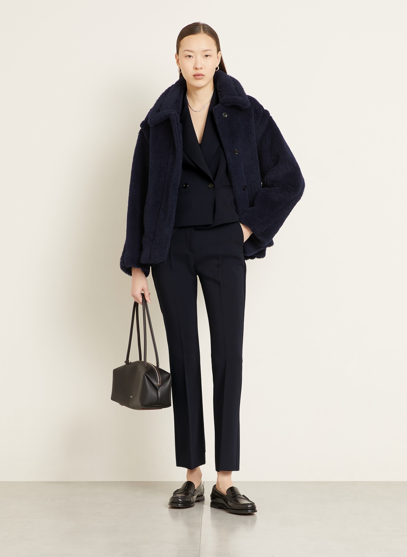 Max Mara Hose MXMGIGLIO: DUNKELBLAU