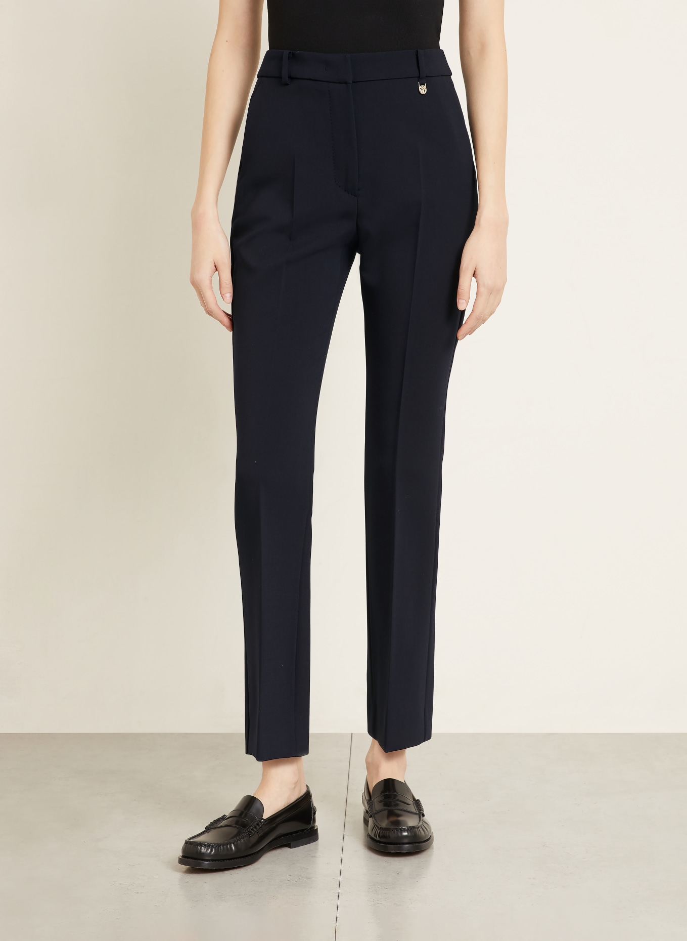 Max Mara Hose MXMGIGLIO: DUNKELBLAU