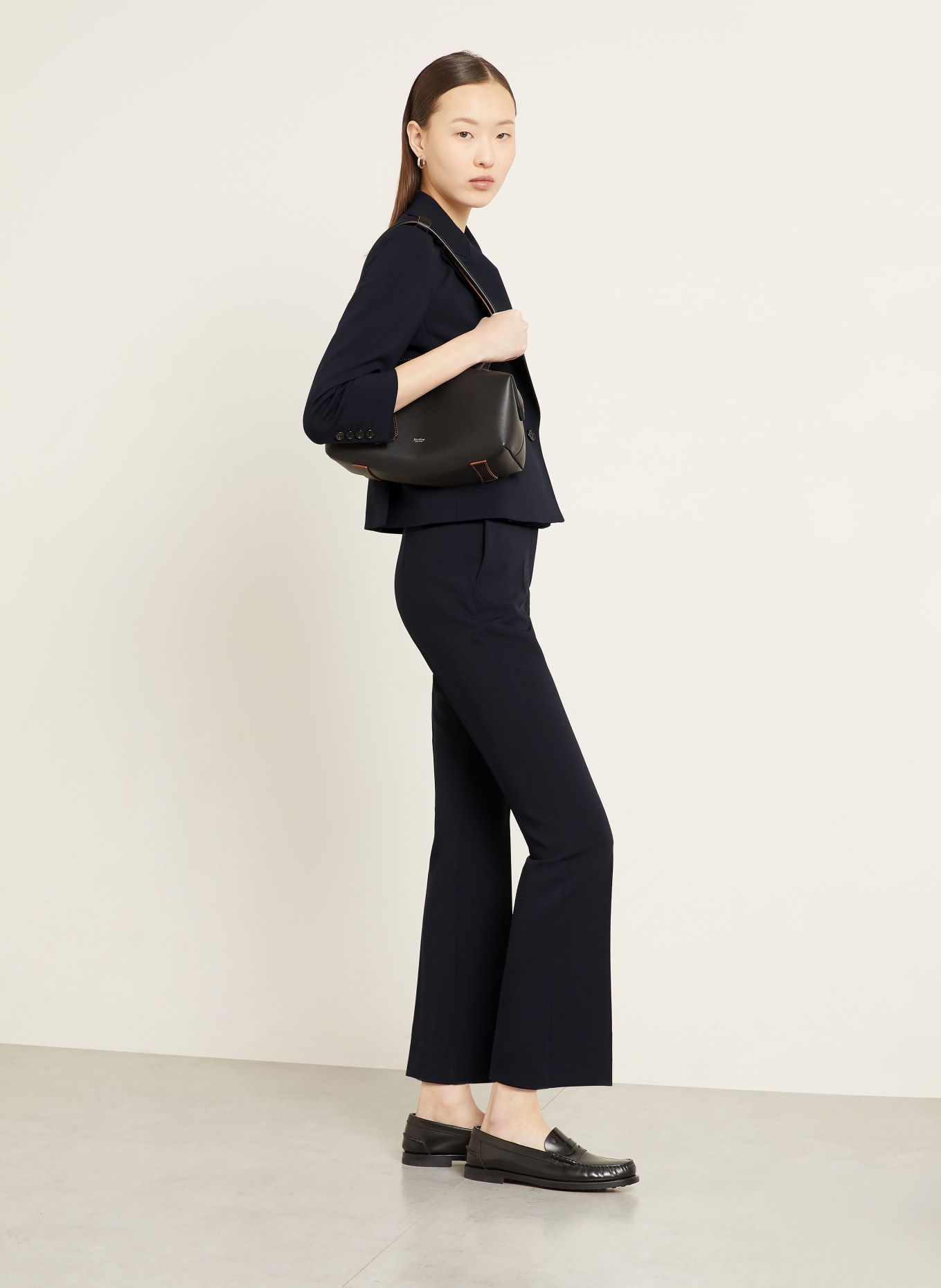 Max Mara Hose MXMGIGLIO: DUNKELBLAU