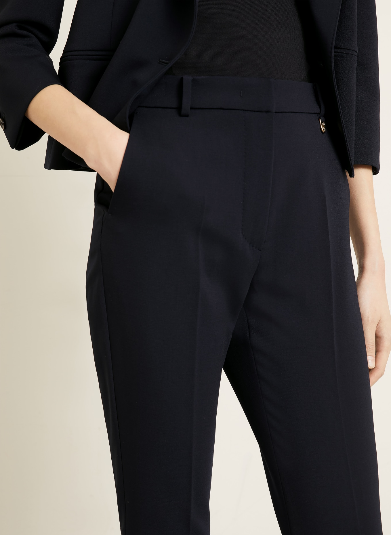 Max Mara Hose MXMGIGLIO: DUNKELBLAU