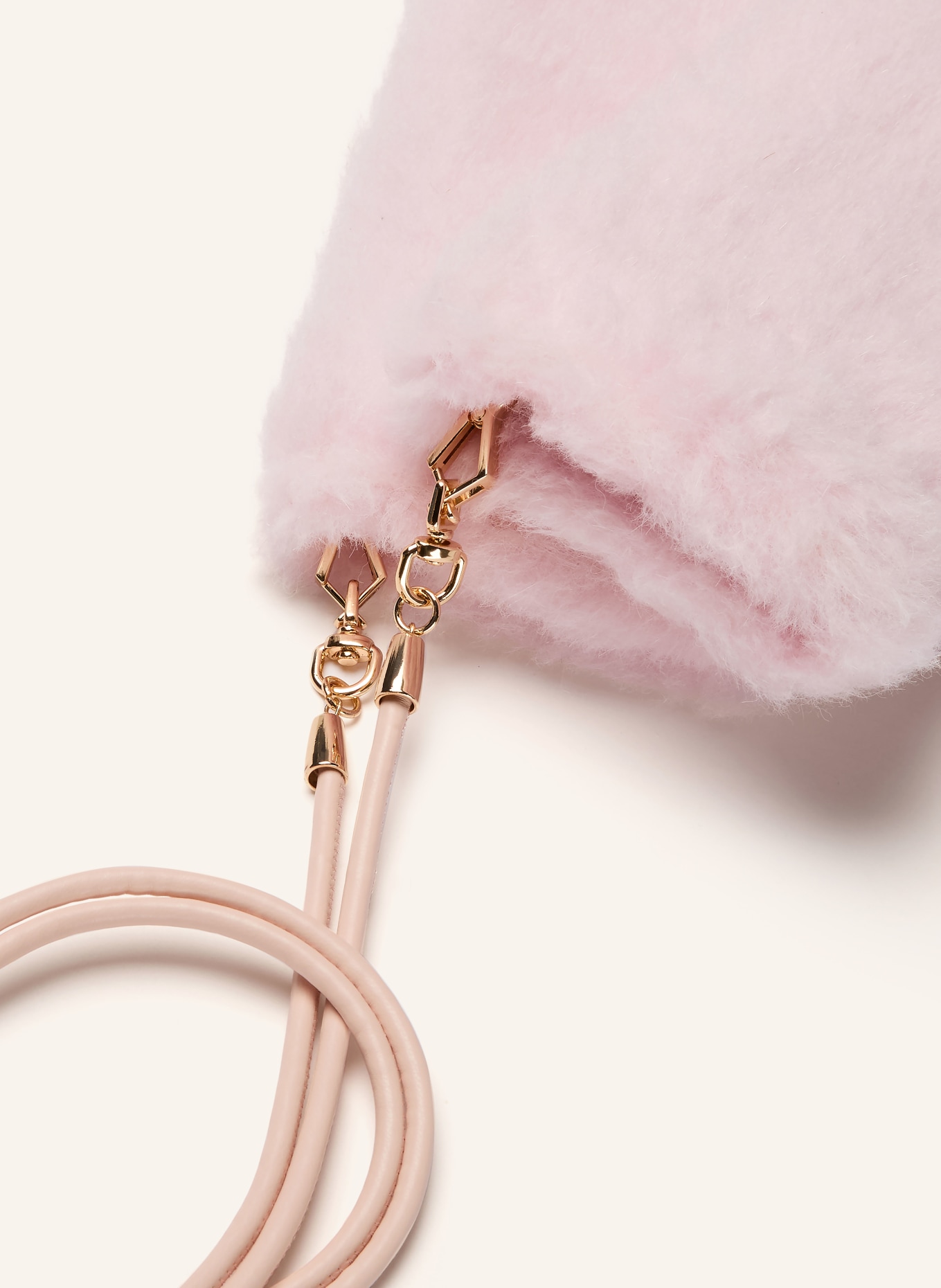 Max Mara Rękawiczki OMBRATO: JASNORÓŻOWY