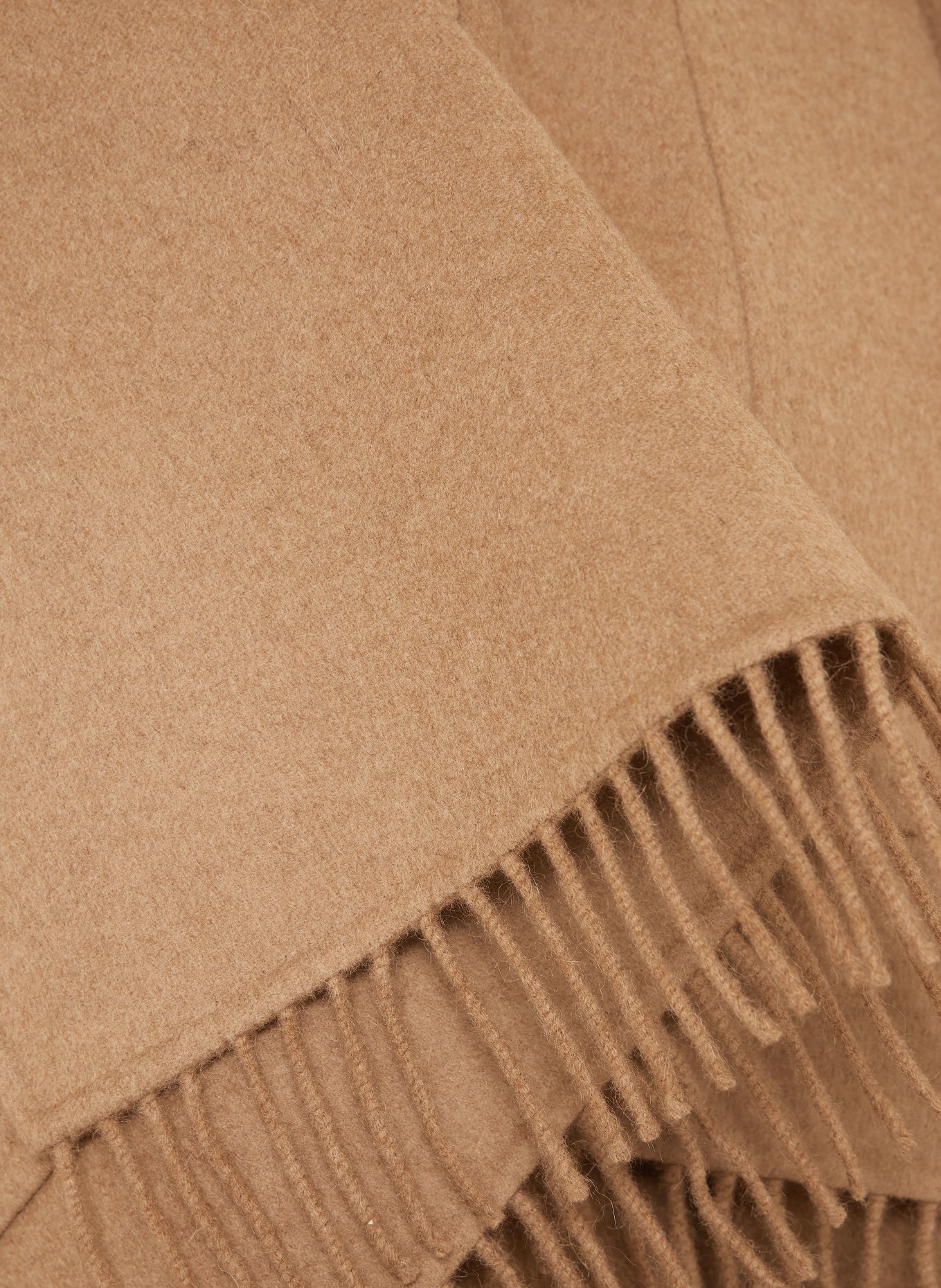 Max Mara Jacke MXMABILITA mit Schal: CAMEL