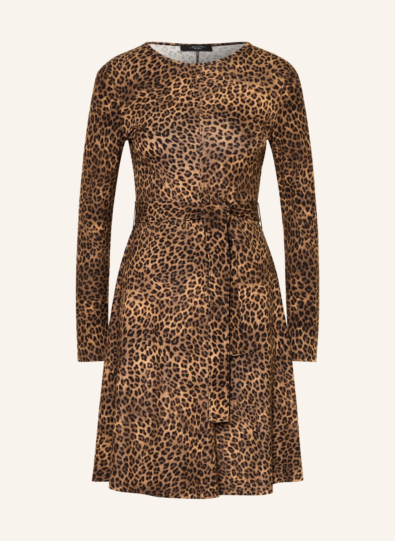 WEEKEND Max Mara Jerseykleid SAVANA: CAMEL / BRAUN / SCHWARZ