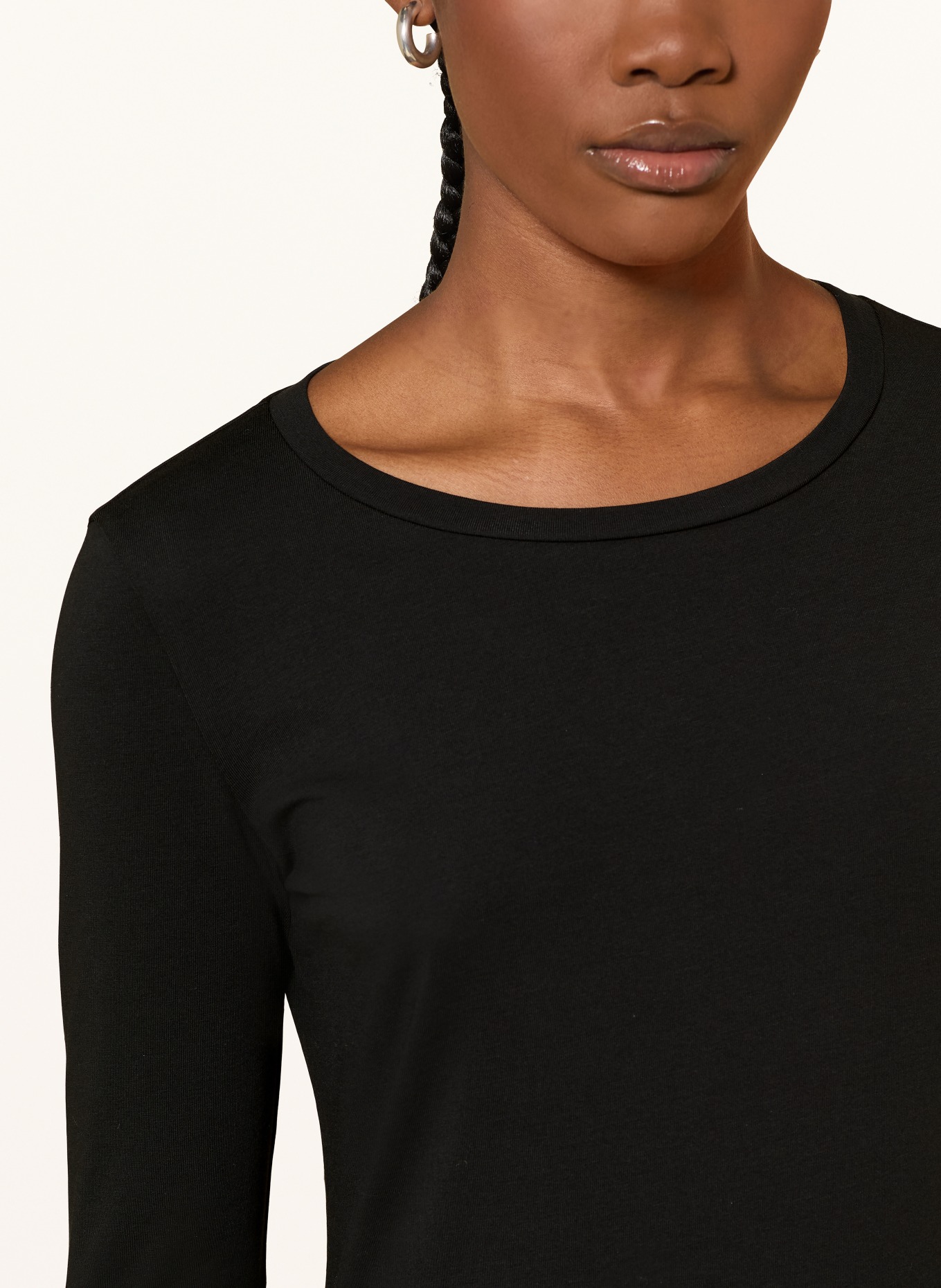 WEEKEND Max Mara Koszulka MULTIA z rękawem 3/4: CZARNY