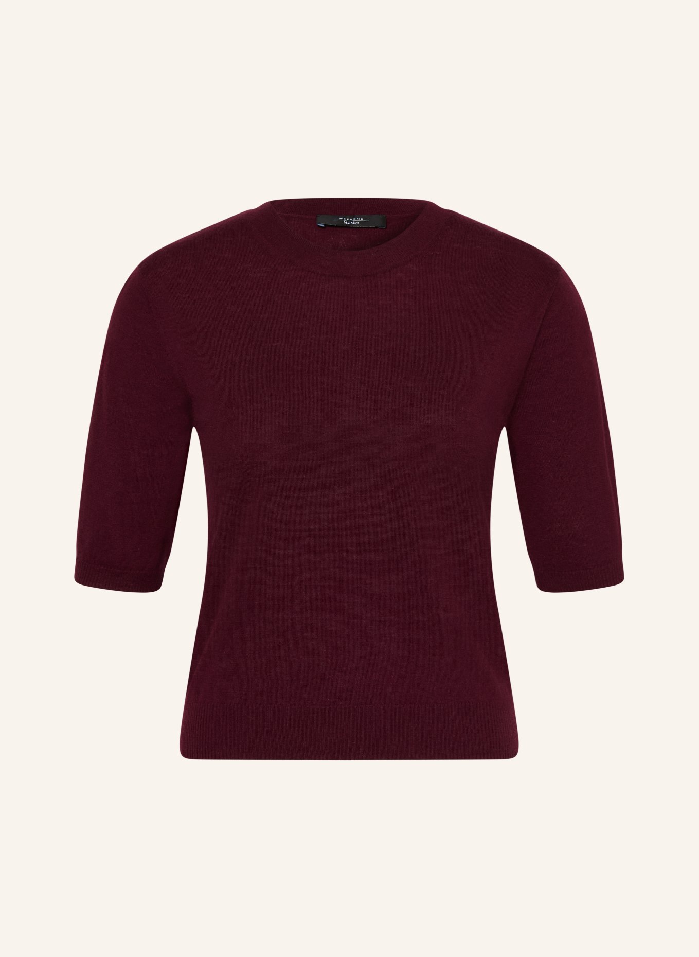 WEEKEND Max Mara Strickshirt MAREA: DUNKELROT