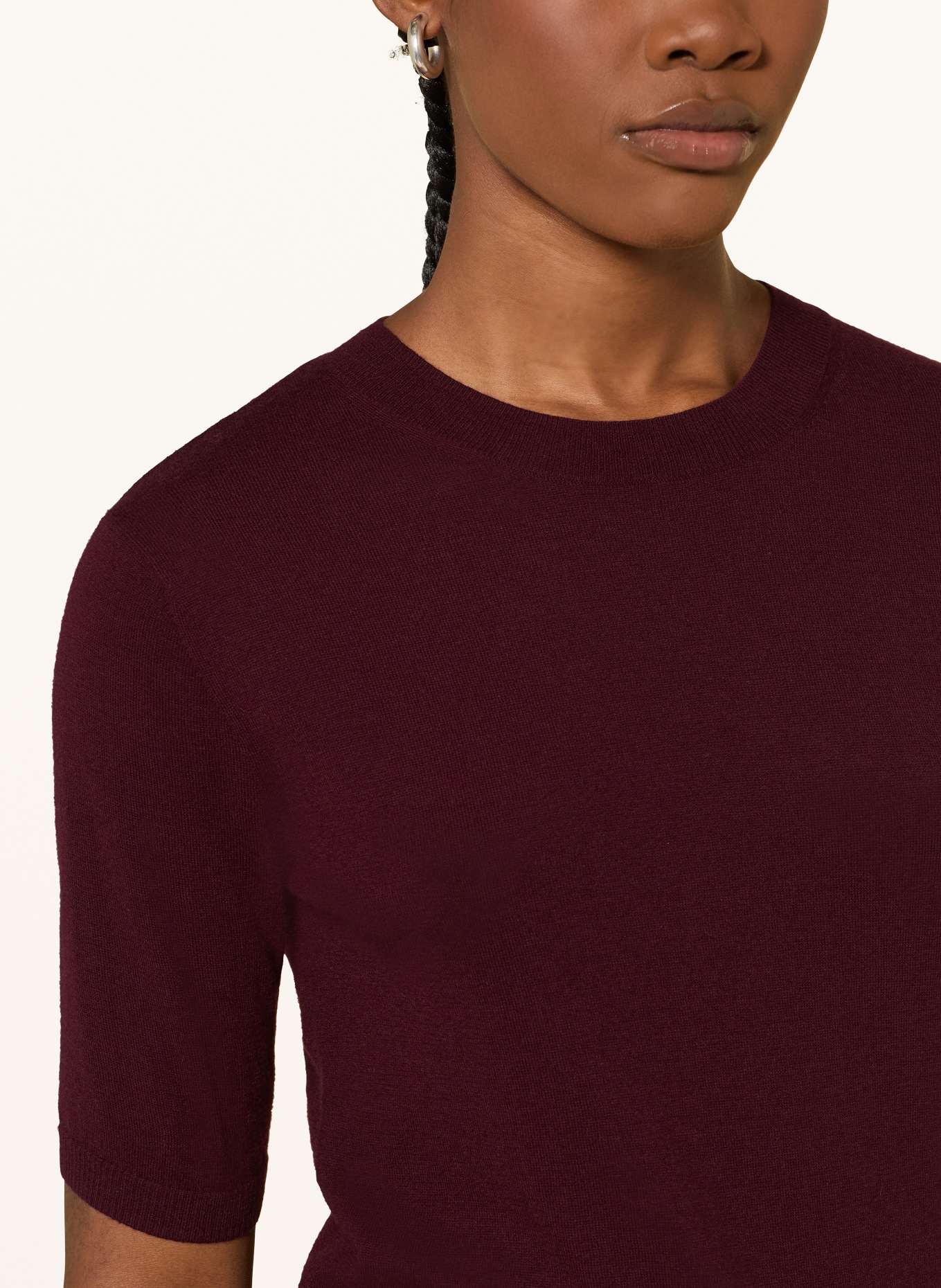 WEEKEND Max Mara Strickshirt MAREA: DUNKELROT