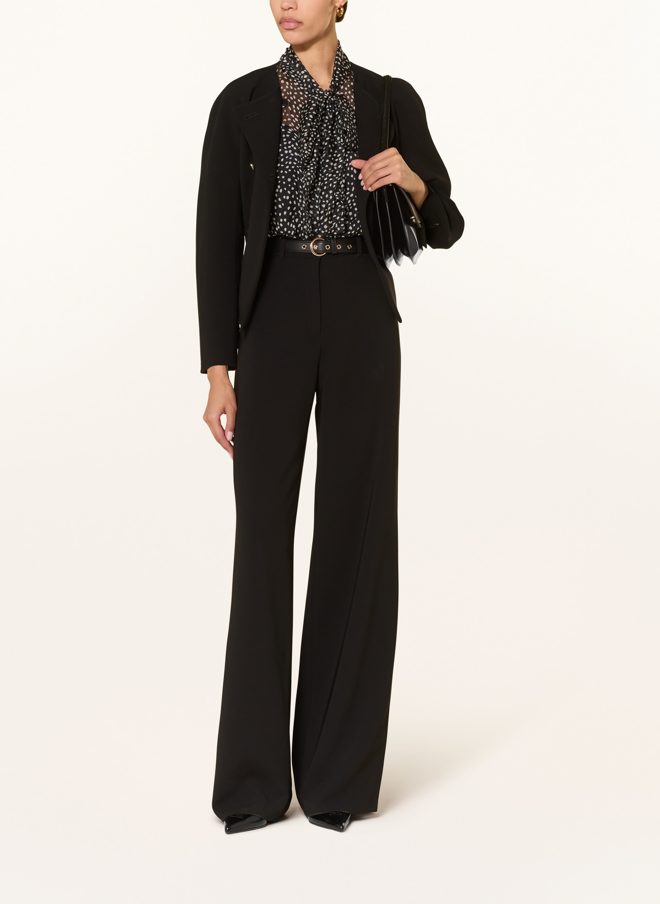 Max Mara STUDIO Hose AMICO: SCHWARZ