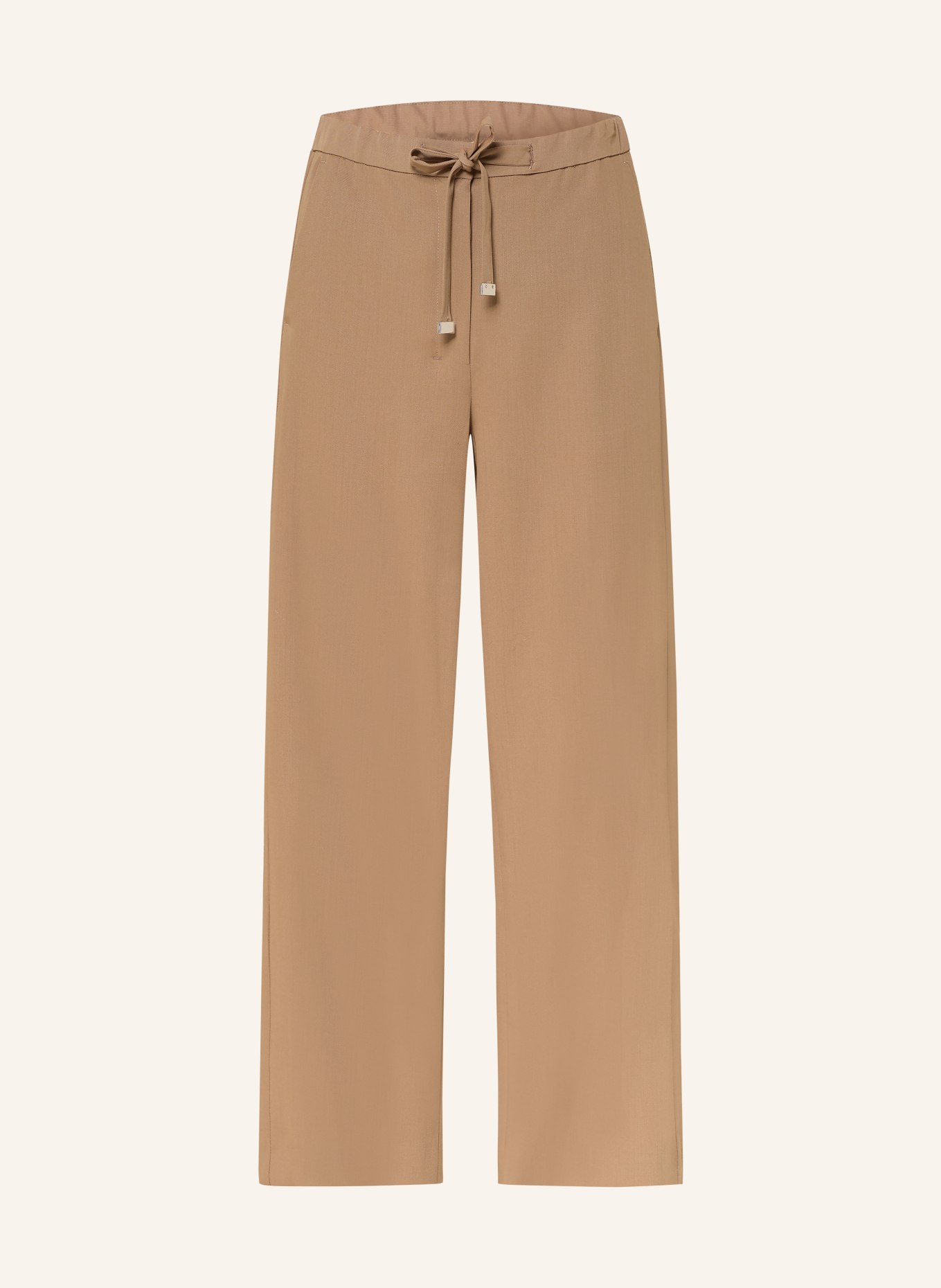 S Max Mara MARGENTA culottes: LIGHT BROWN