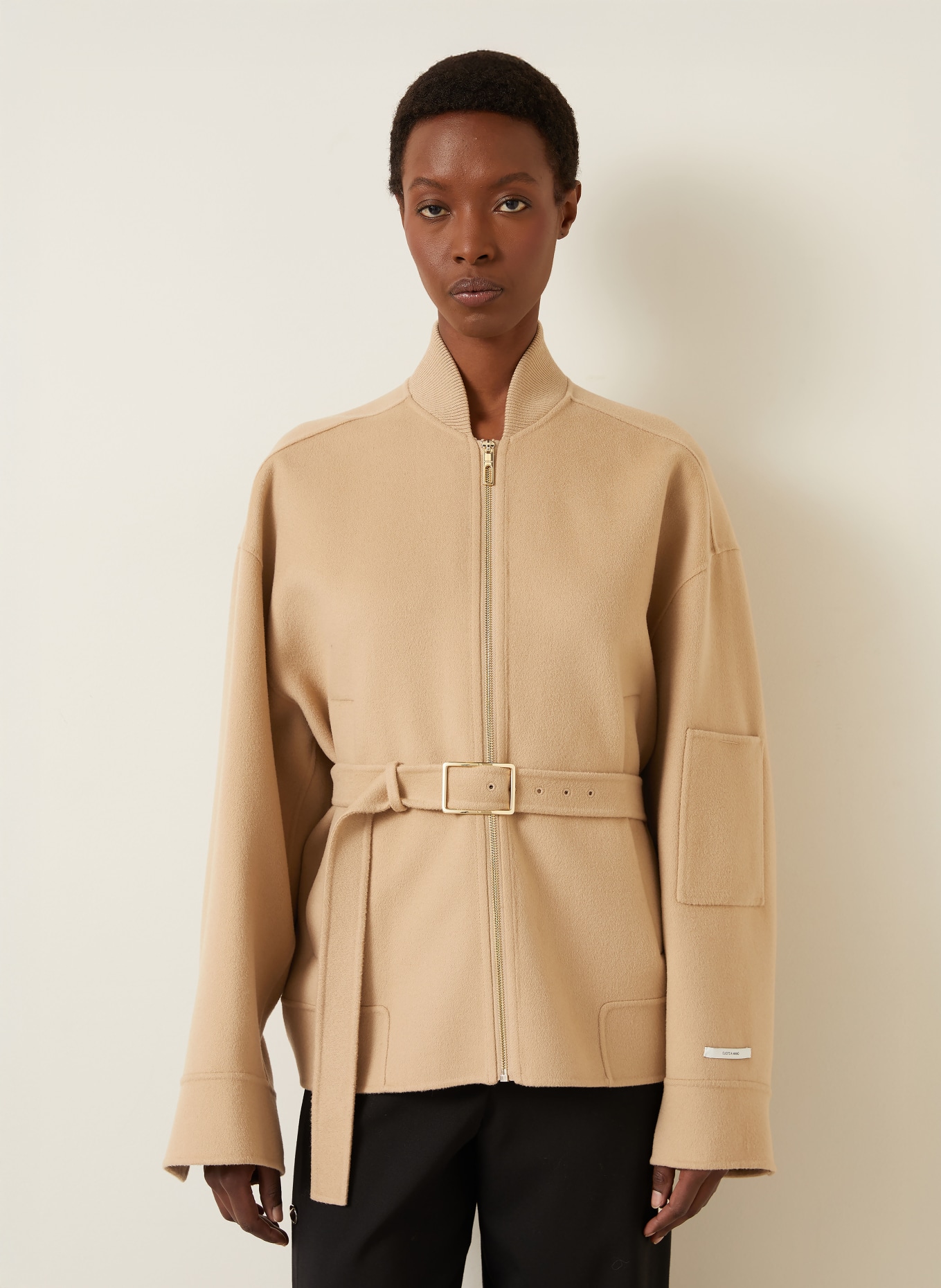 SPORTMAX Jacke SPXAGORA: CAMEL