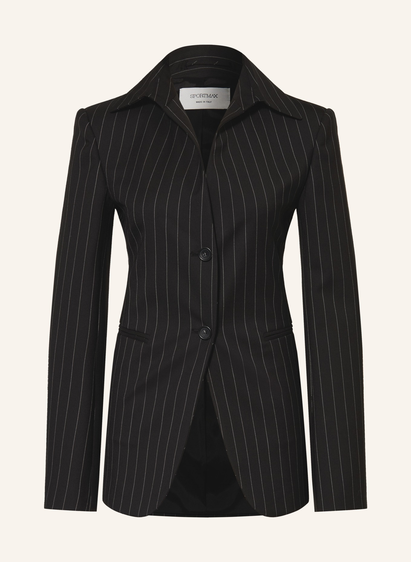 SPORTMAX blazer: BLACK