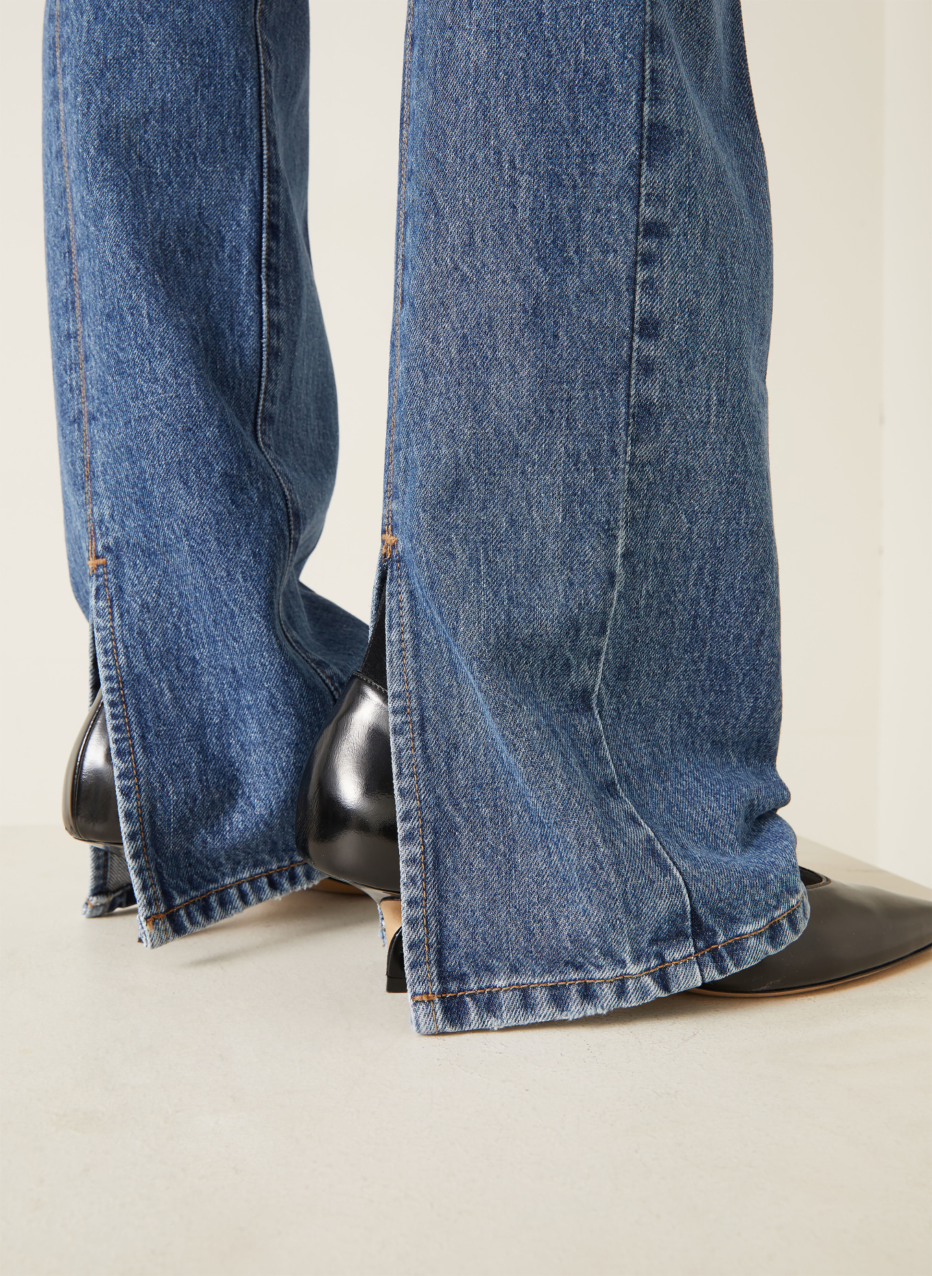 SPORTMAX Bootcut jeans SPDUDITORE Slim Fit: 005 MIDNIGHTBLUE