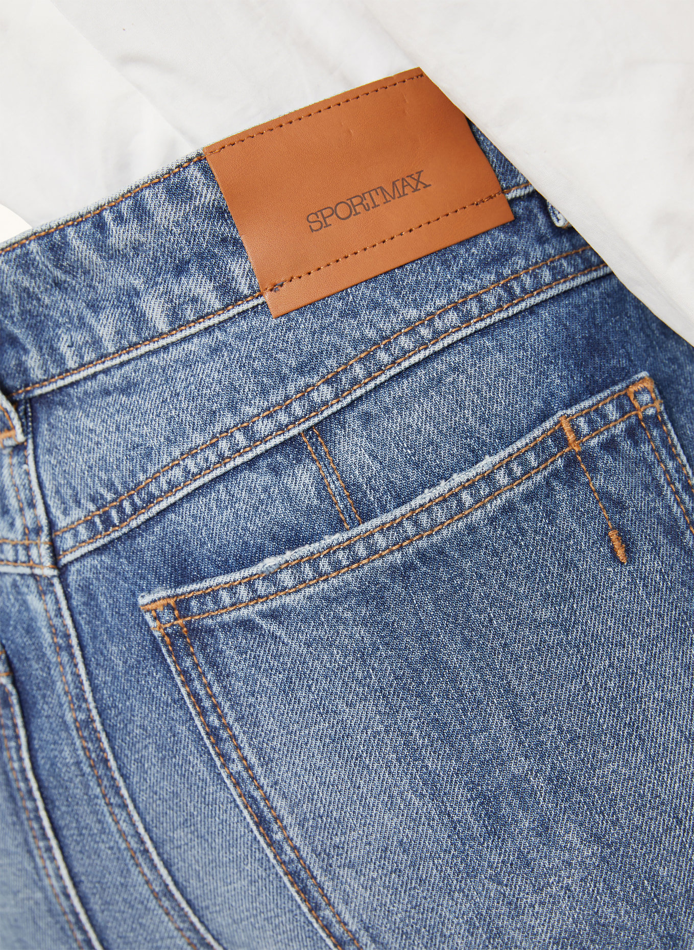 SPORTMAX Bootcut jeans SPDUDITORE Slim Fit: 005 MIDNIGHTBLUE