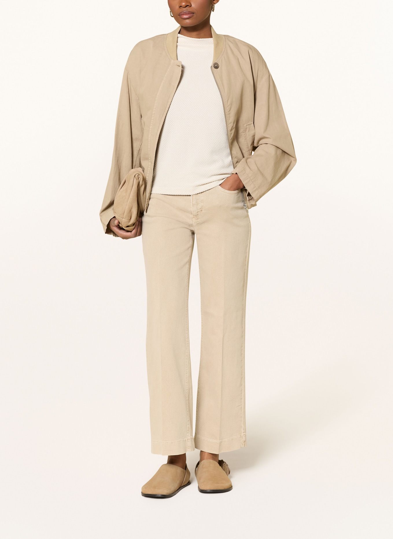 MAC Jeansy wide leg: 225W light shadow