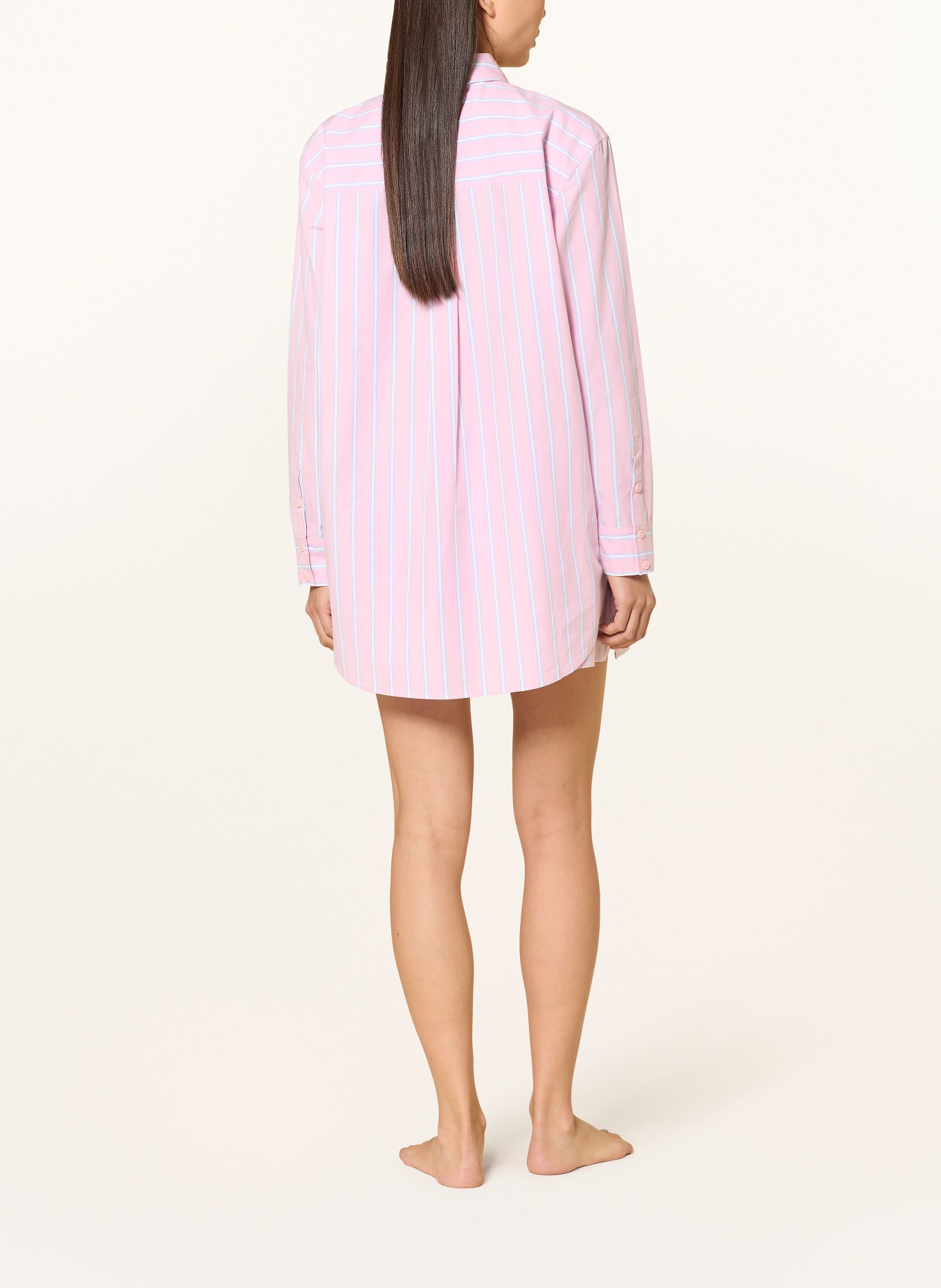 JOCKEY Schlafshirt: PINK / BLAU / WEISS